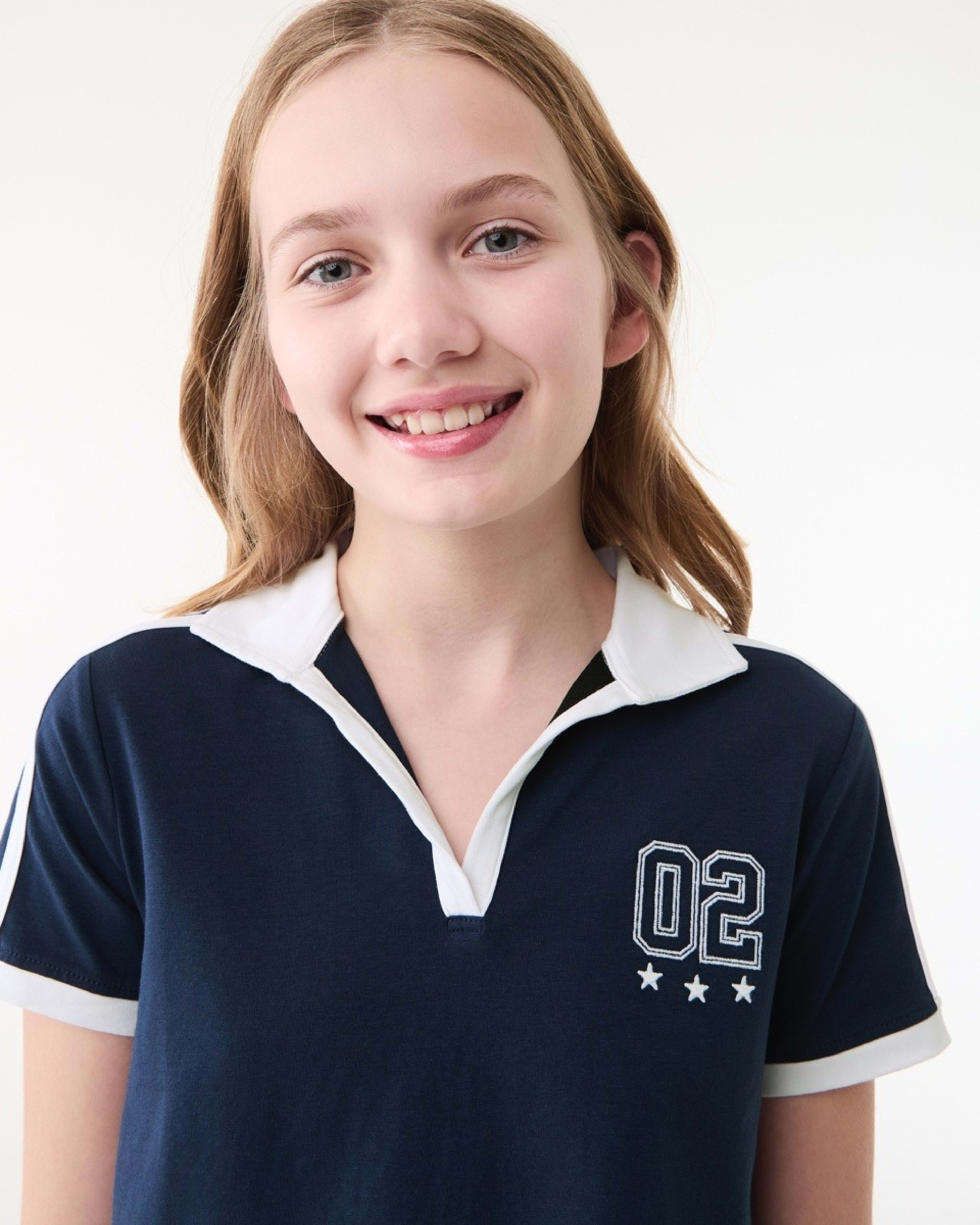 3 Polo T-shirt BLUE 02 STARS, 3 of 6