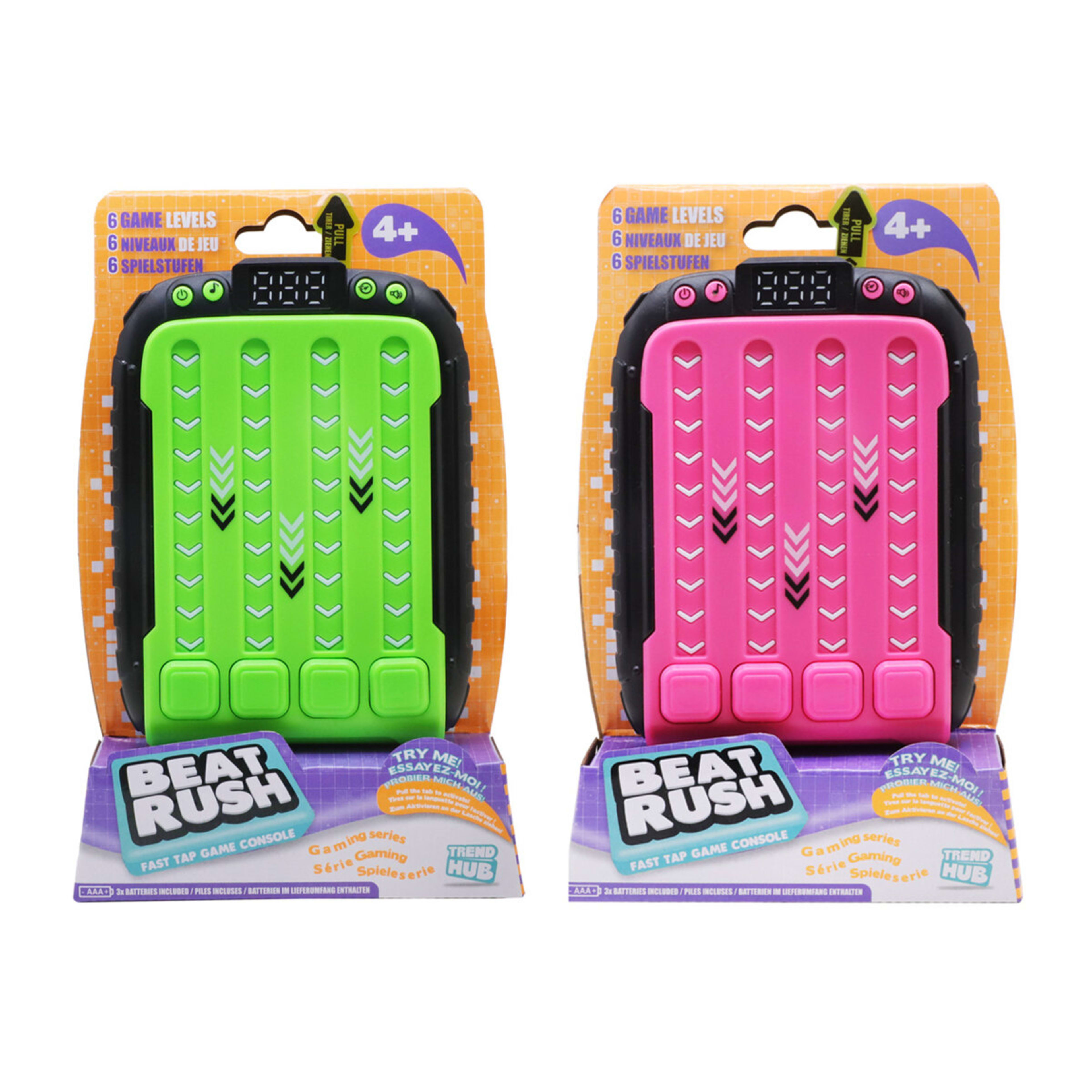 1 Beat Rush Fast Tap Game Console - Assorted
