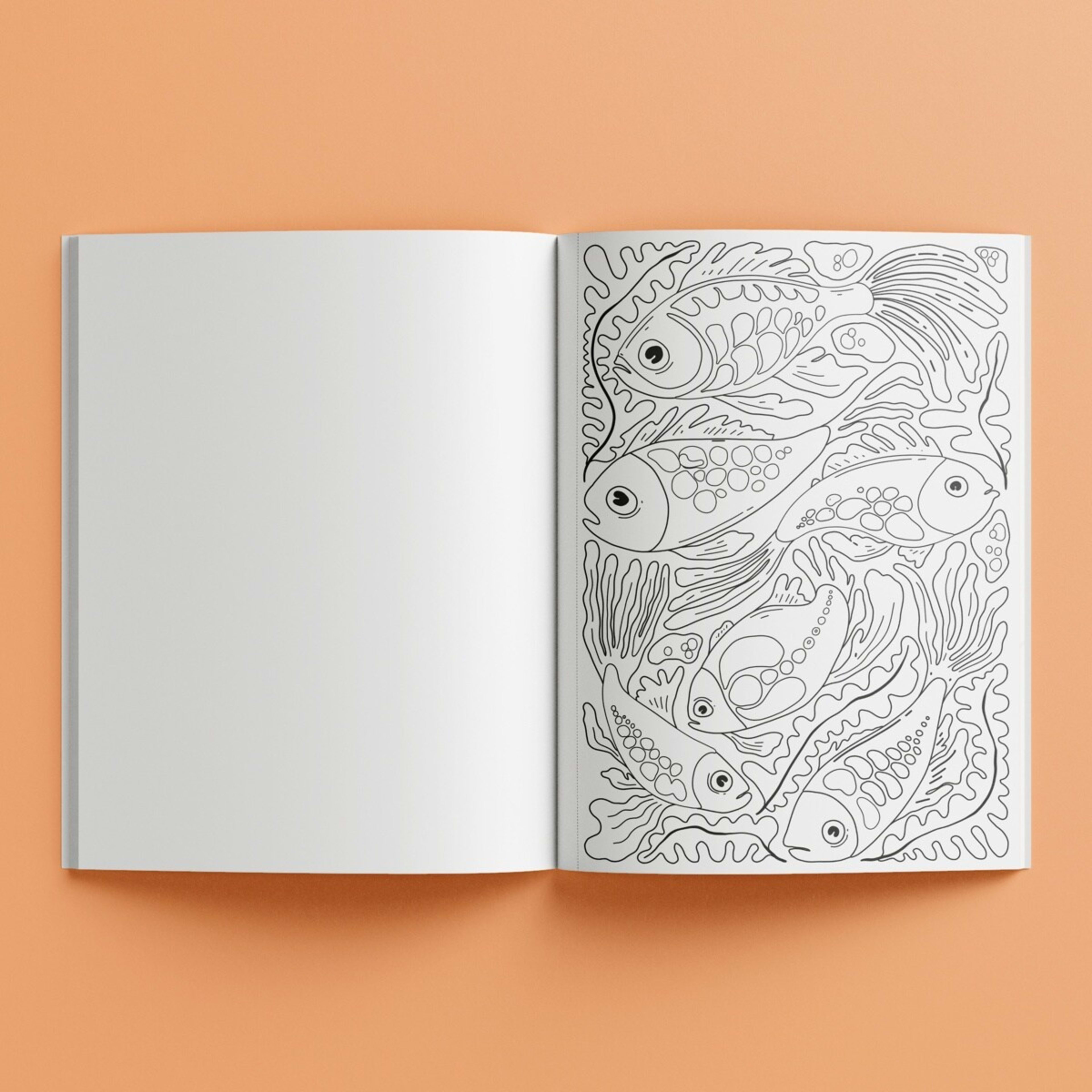 4 Kaleidoscope Colouring: Ocean Splash - Book, 4 of 5