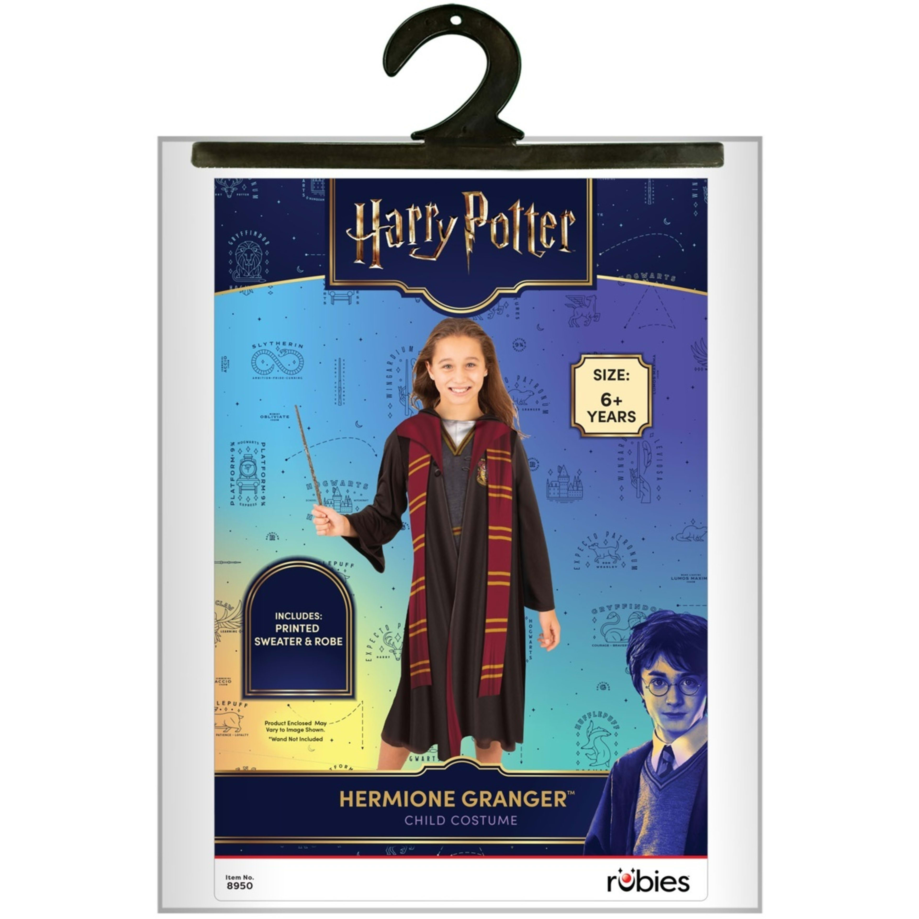 5 Hermione Granger Sweater/Robe Costume - Ages 6+, 5 of 5