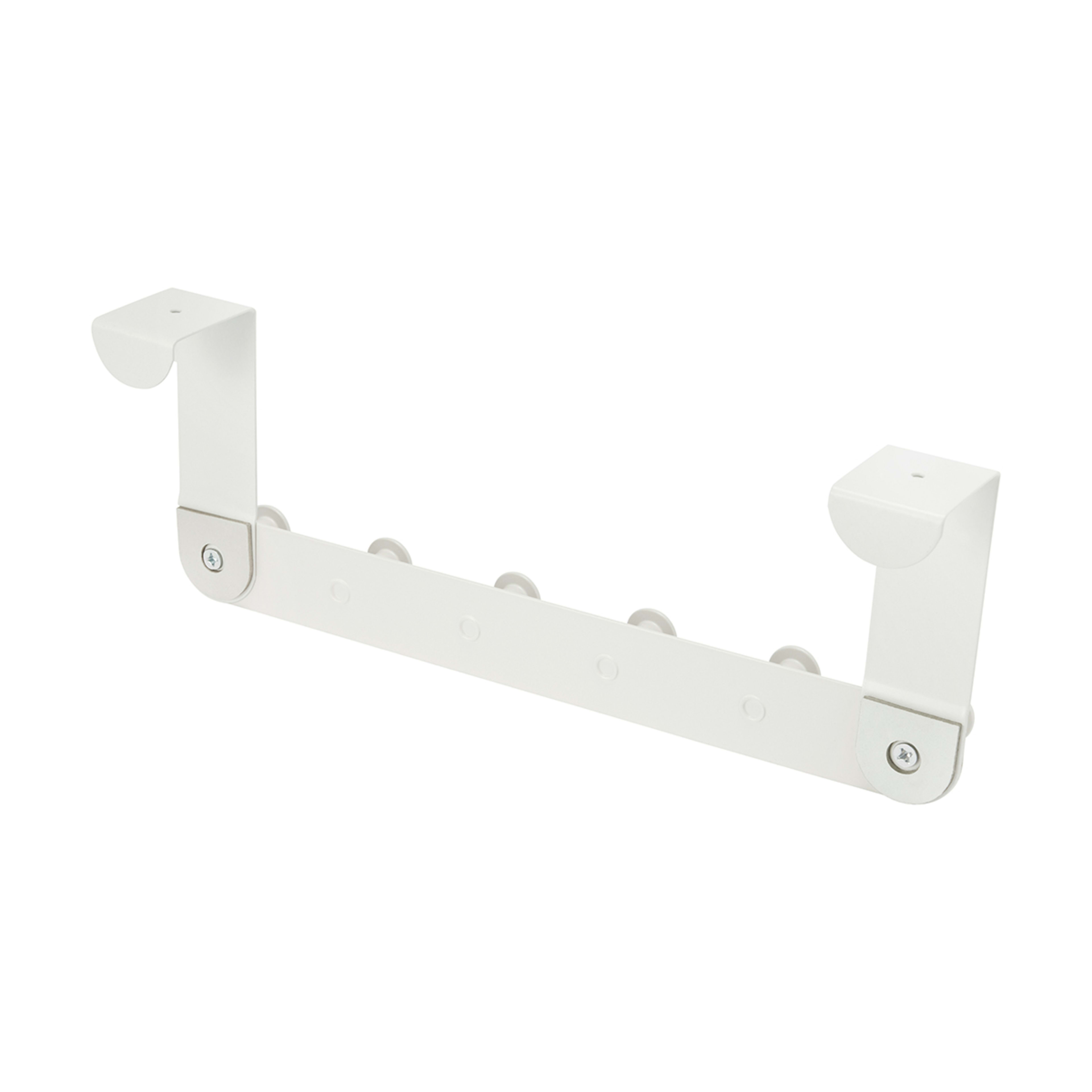 5 Over the Door Hooks - White, 5 of 9
