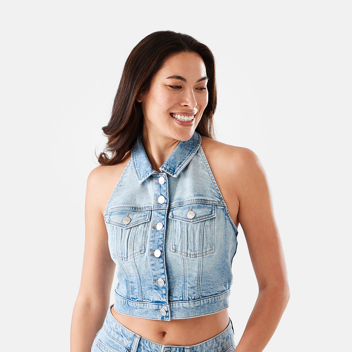 Denim vest hot sale kmart