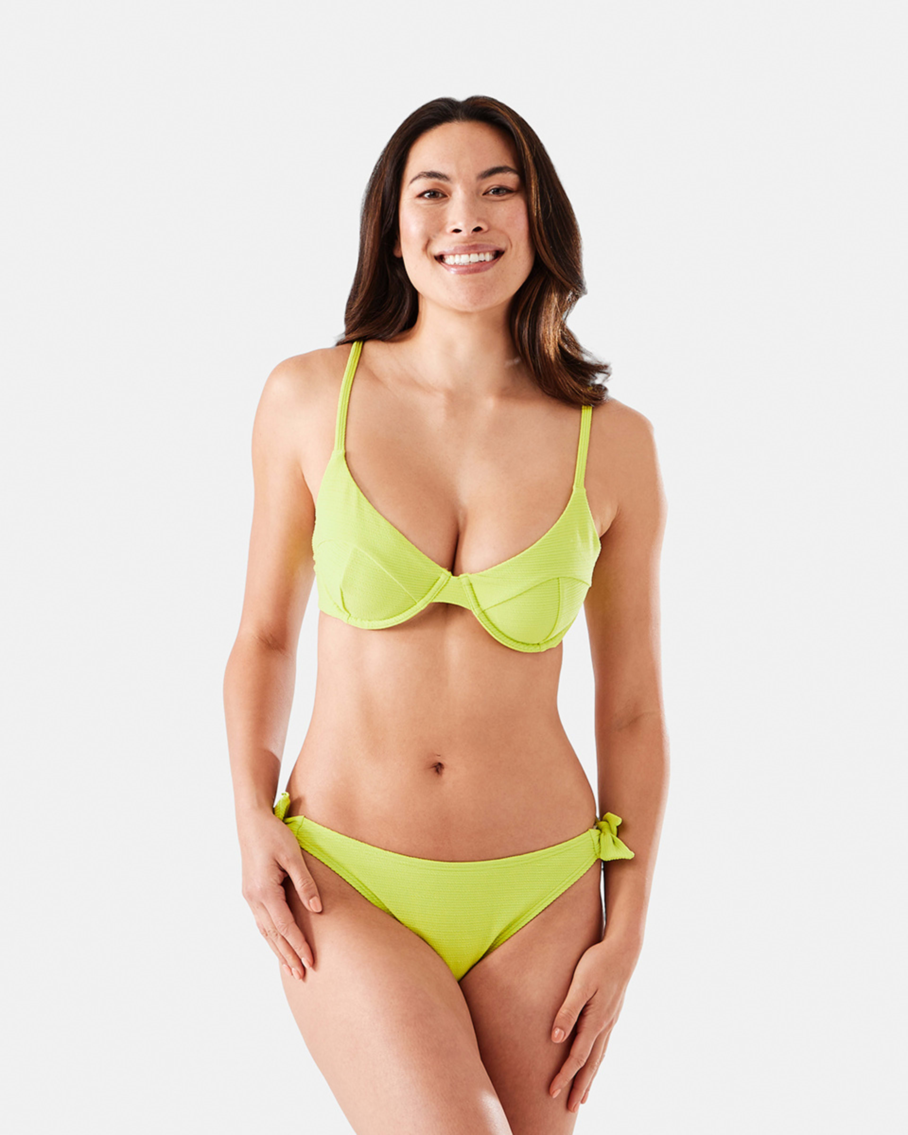 Crinkle Underwire Bikini Top Kmart