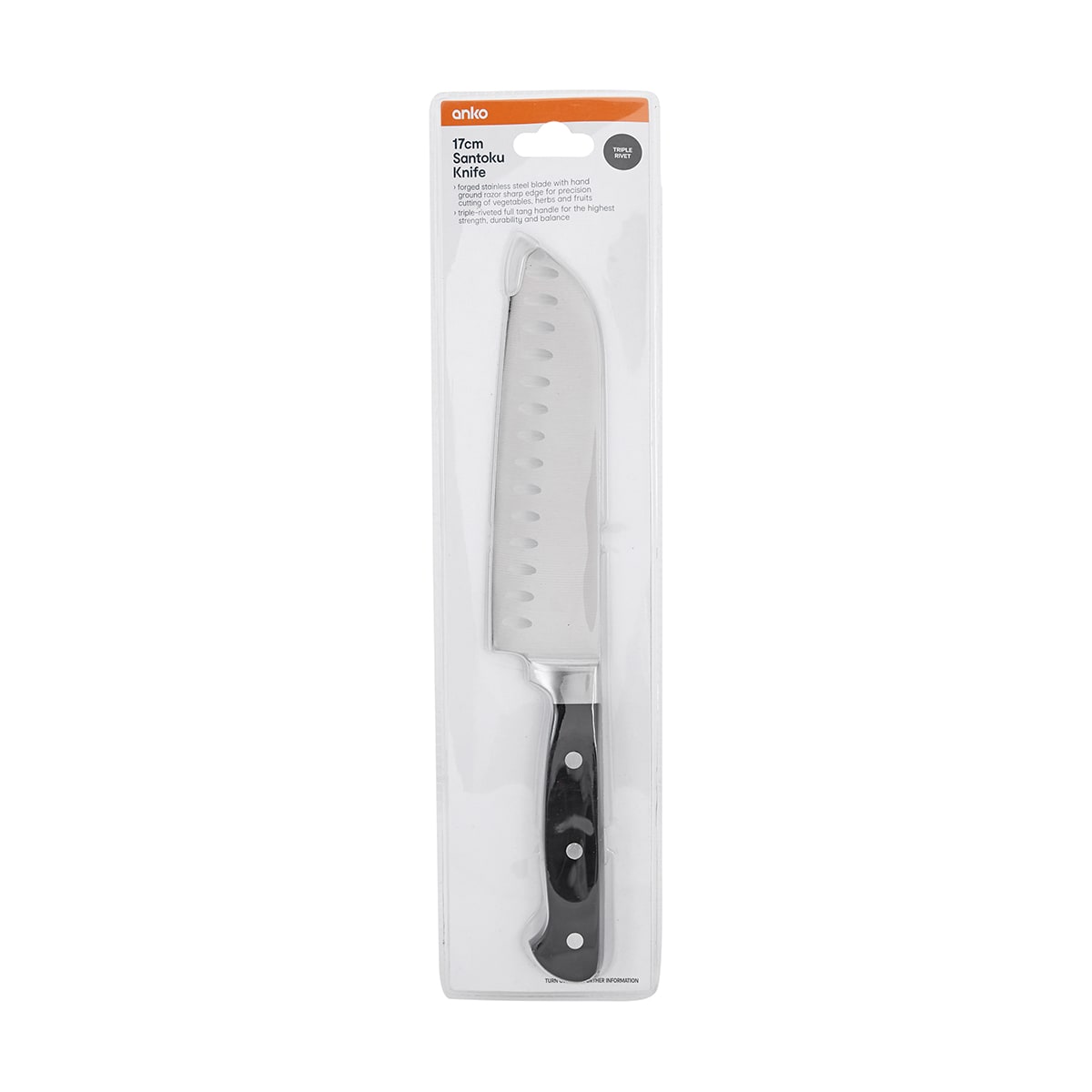 Triple Rivet Santoku Knife Kmart
