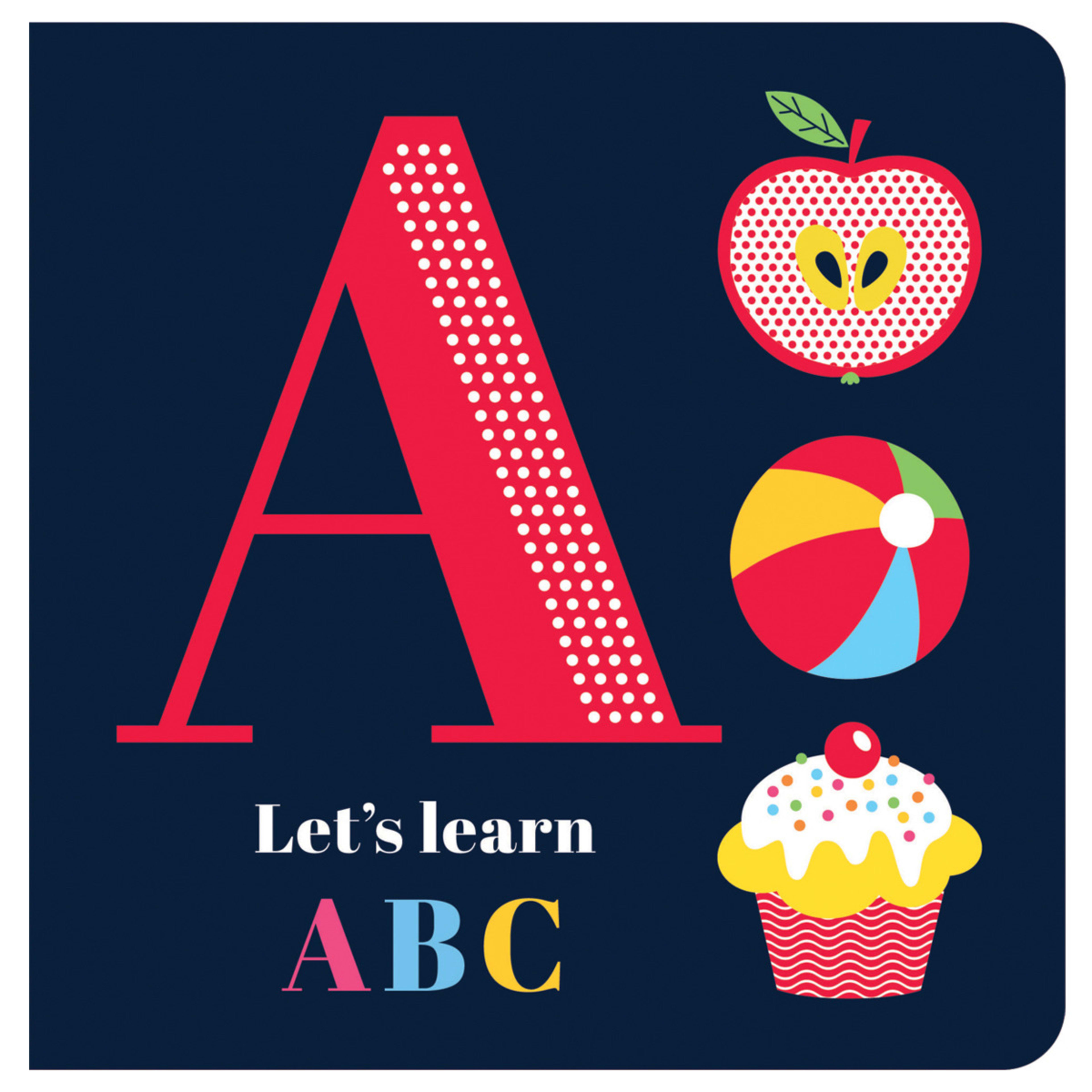 Let's Learn ABC Chunky Foil Board Book Kmart