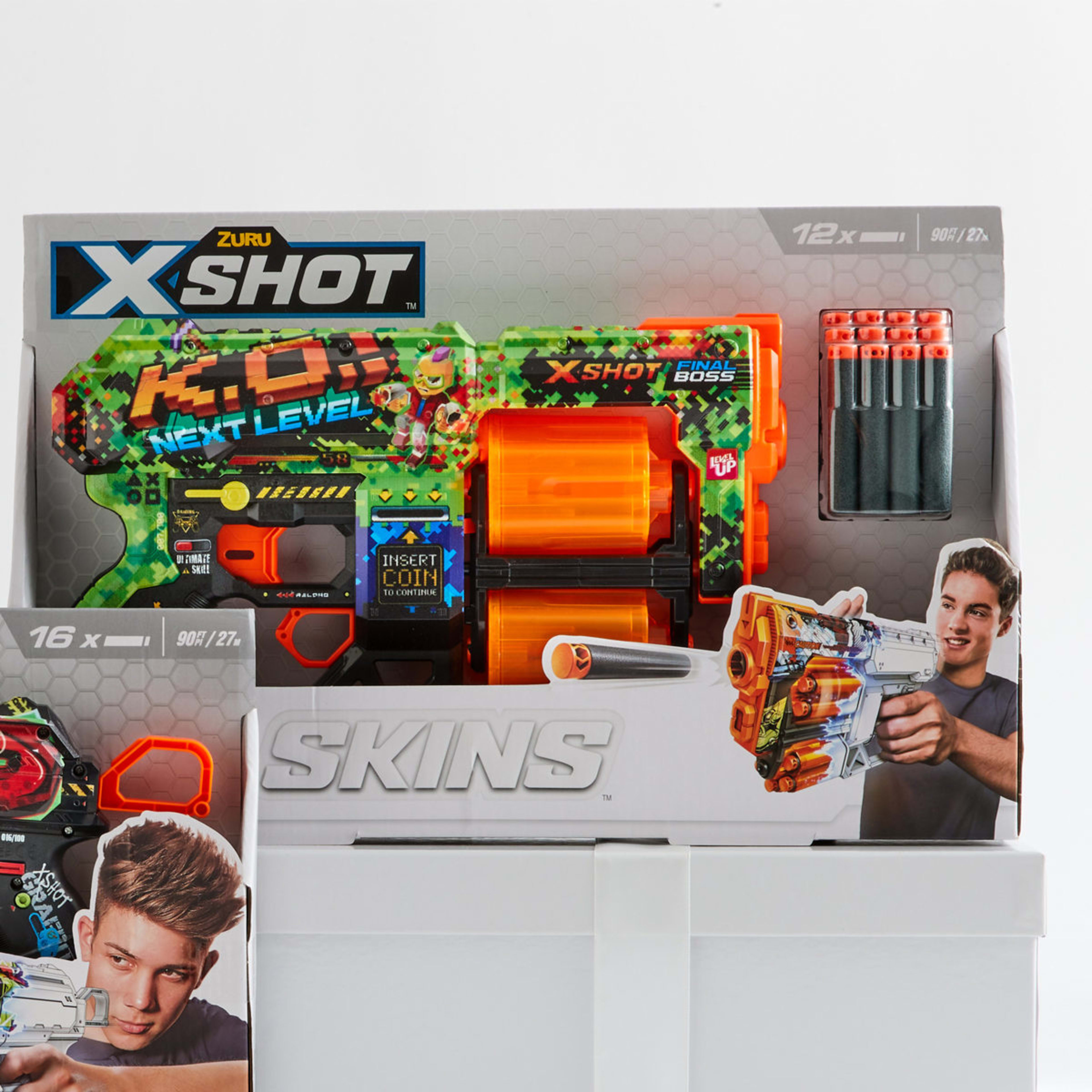 Zuru XShot Skins Dread Dart Blaster Boom Kmart