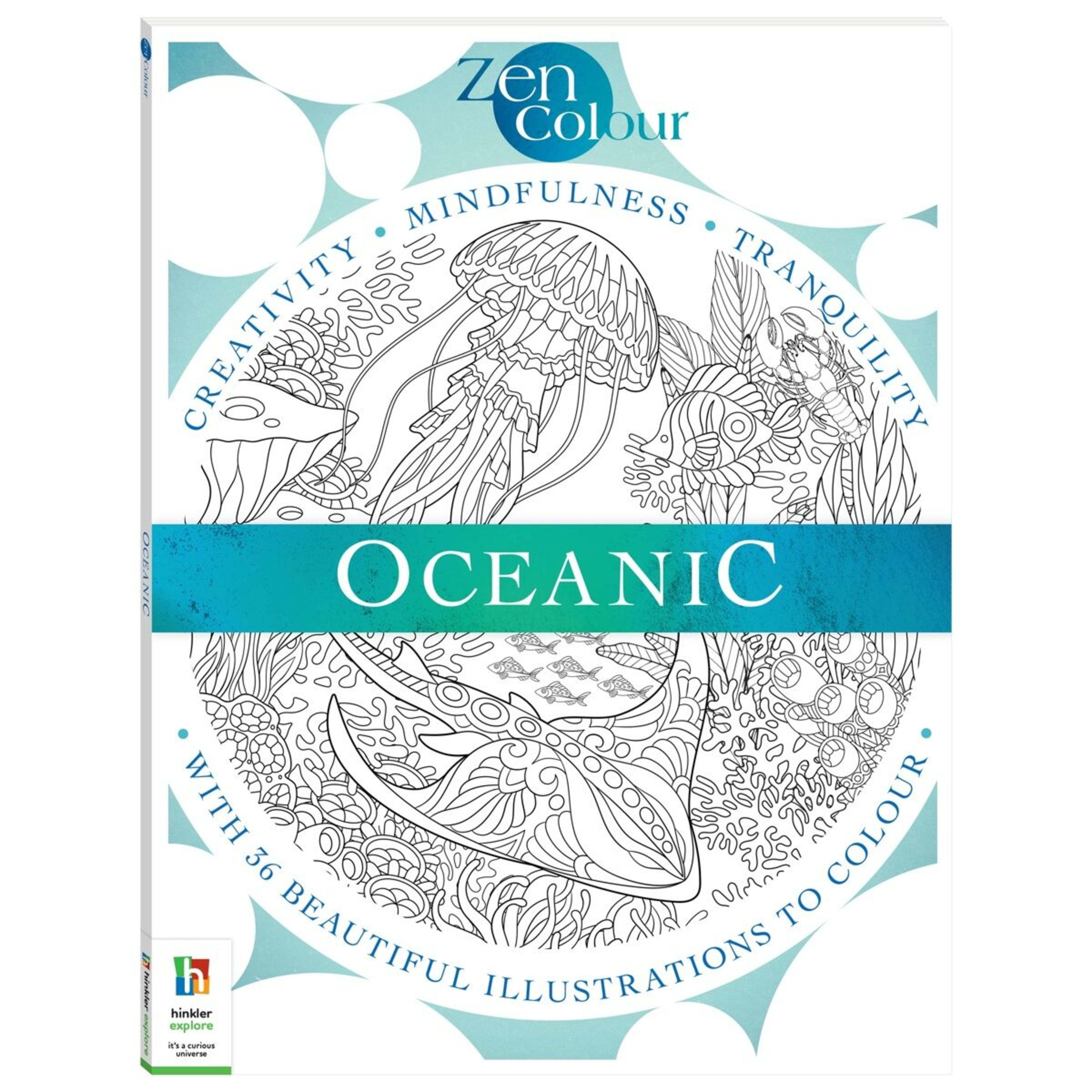 1 Zen Colour: Oceanic - Book