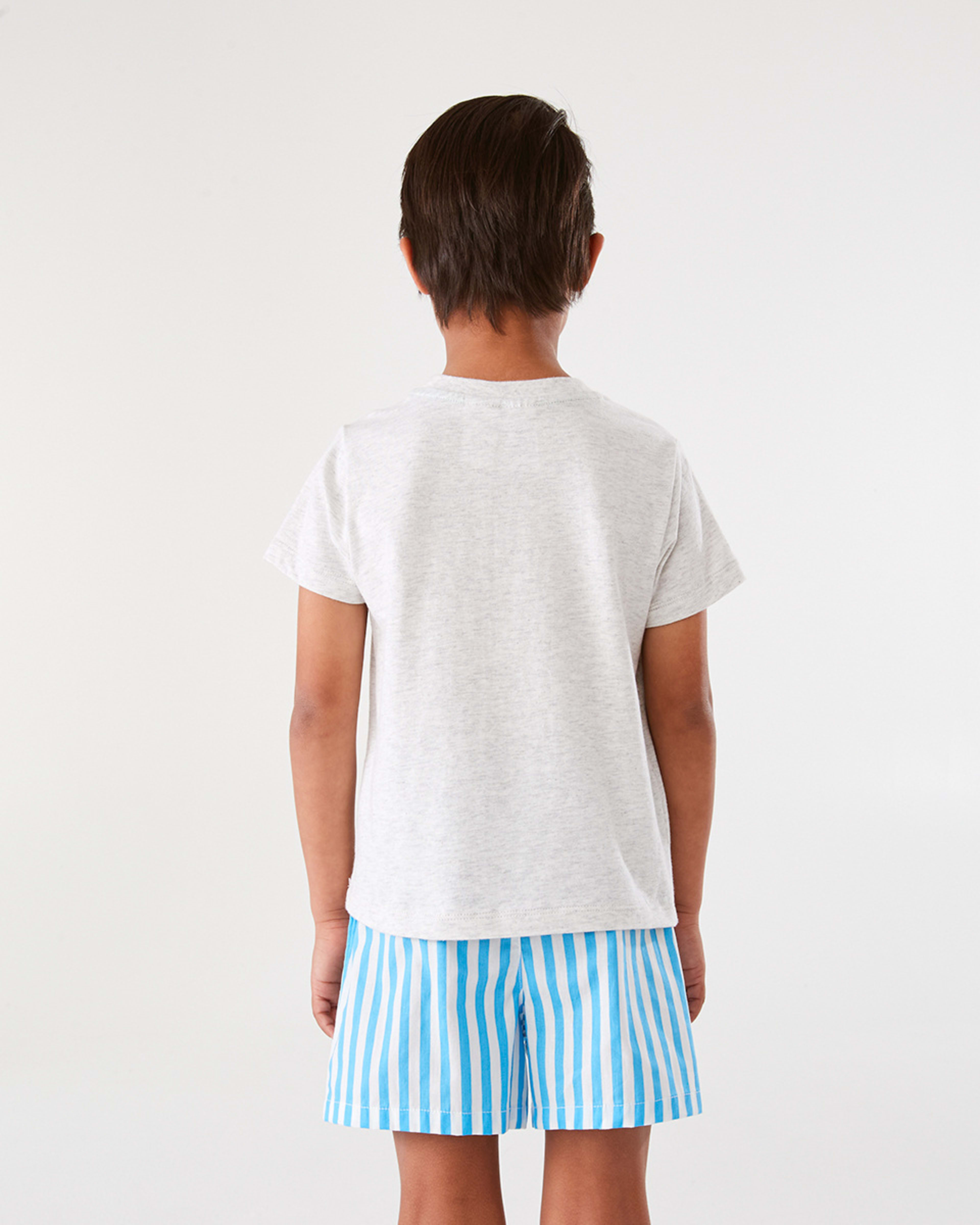 2 Knit Woven Pyjama Set Dinowhtmrl, 2 of 10
