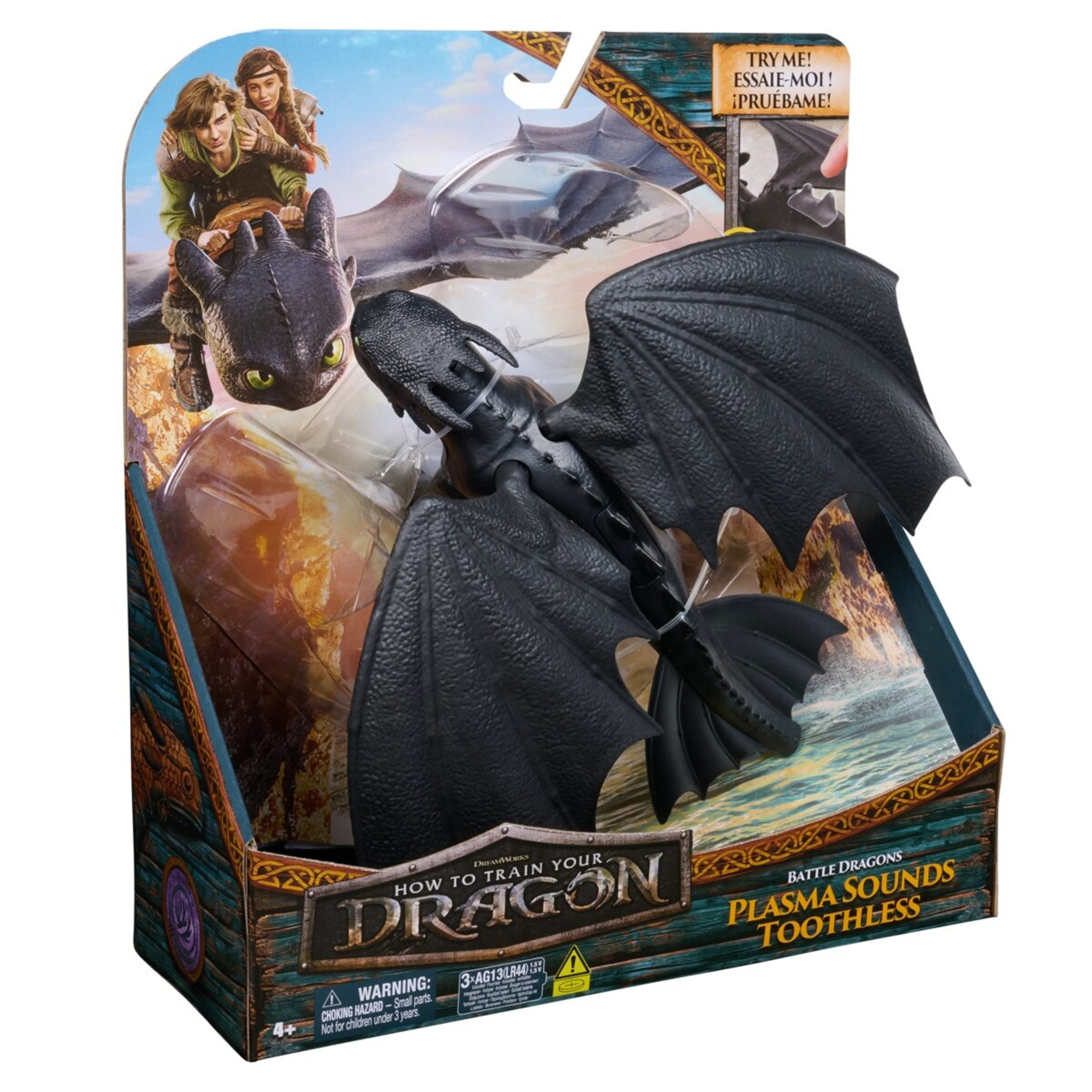 8 How To Train Your Dragon Battle Dragons: Plasma Sounds Toothless Action Figure, 8 of 8