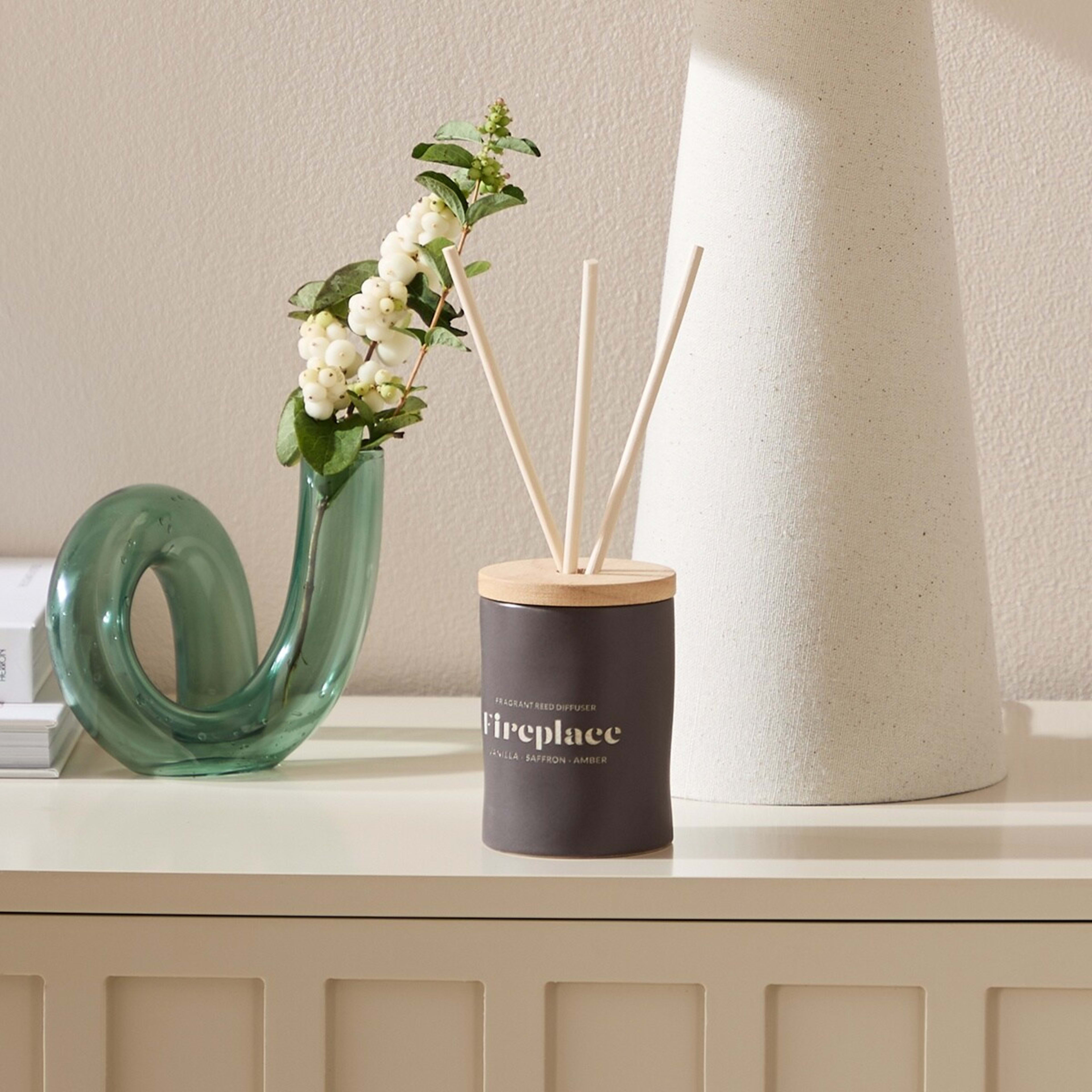 8 Fireplace Ceramic Fragrant Reed Diffuser 150ml, 8 of 8