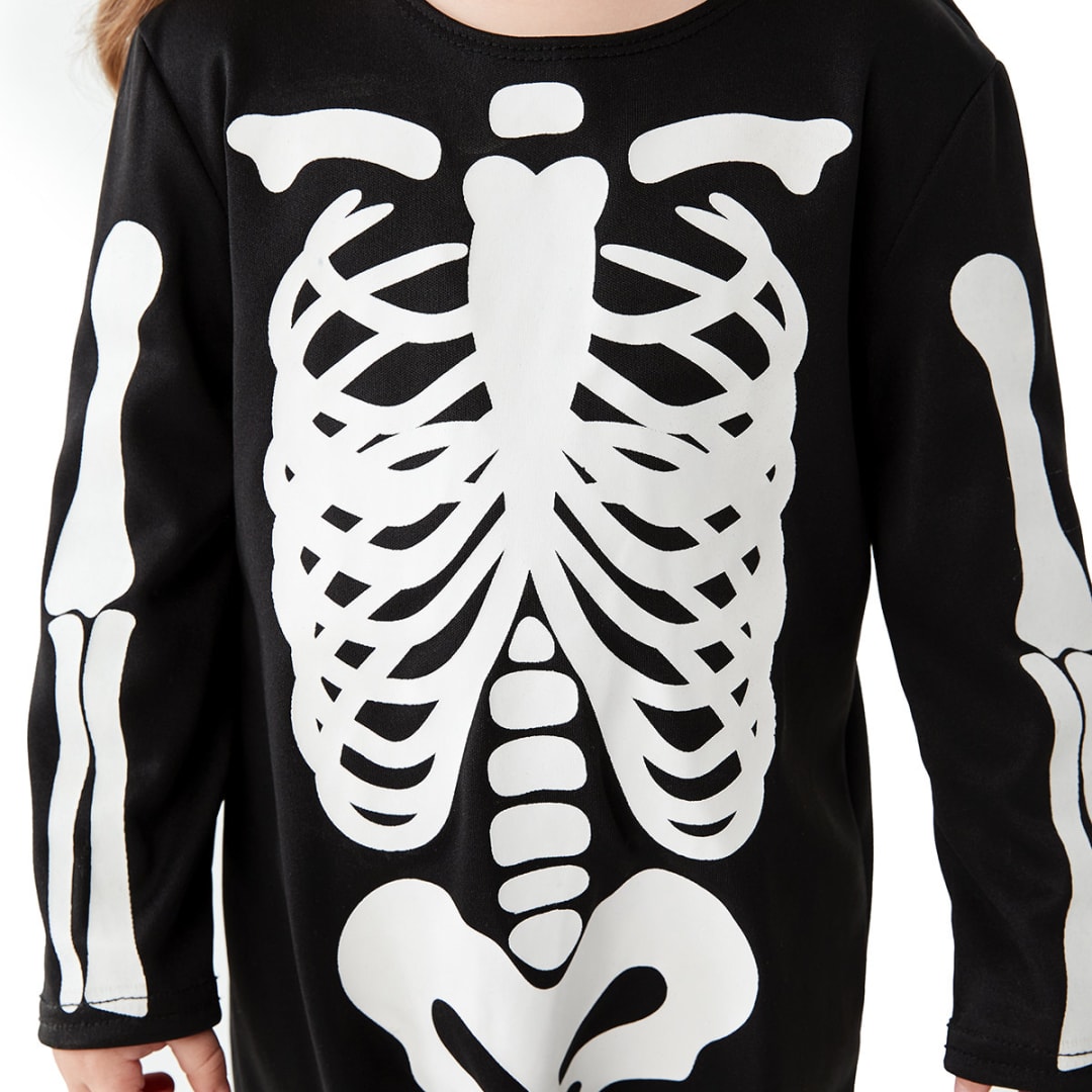 Toddler Skeleton Costume Ages 23 Kmart