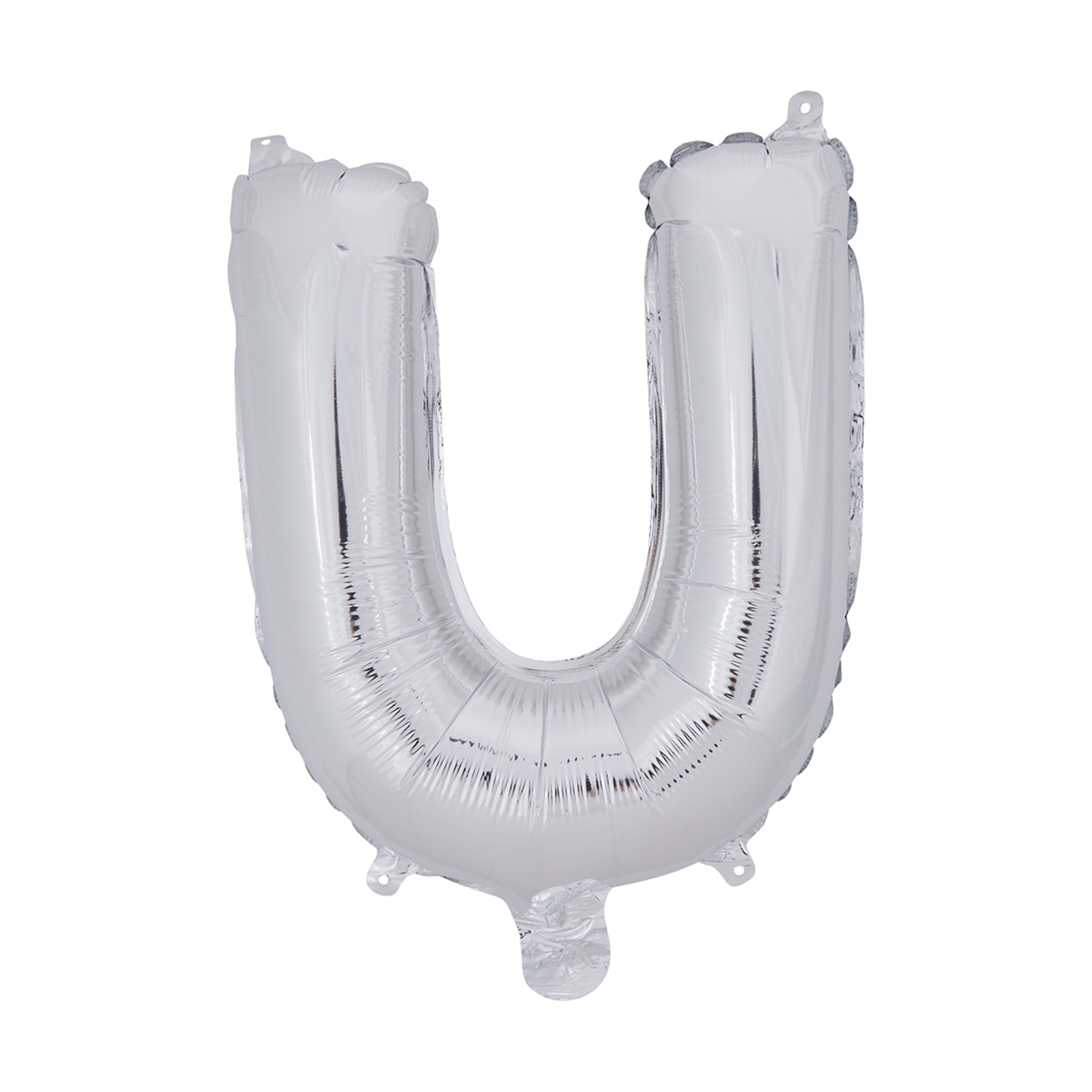 1 Foil Balloon - Letter U, 1 of 4