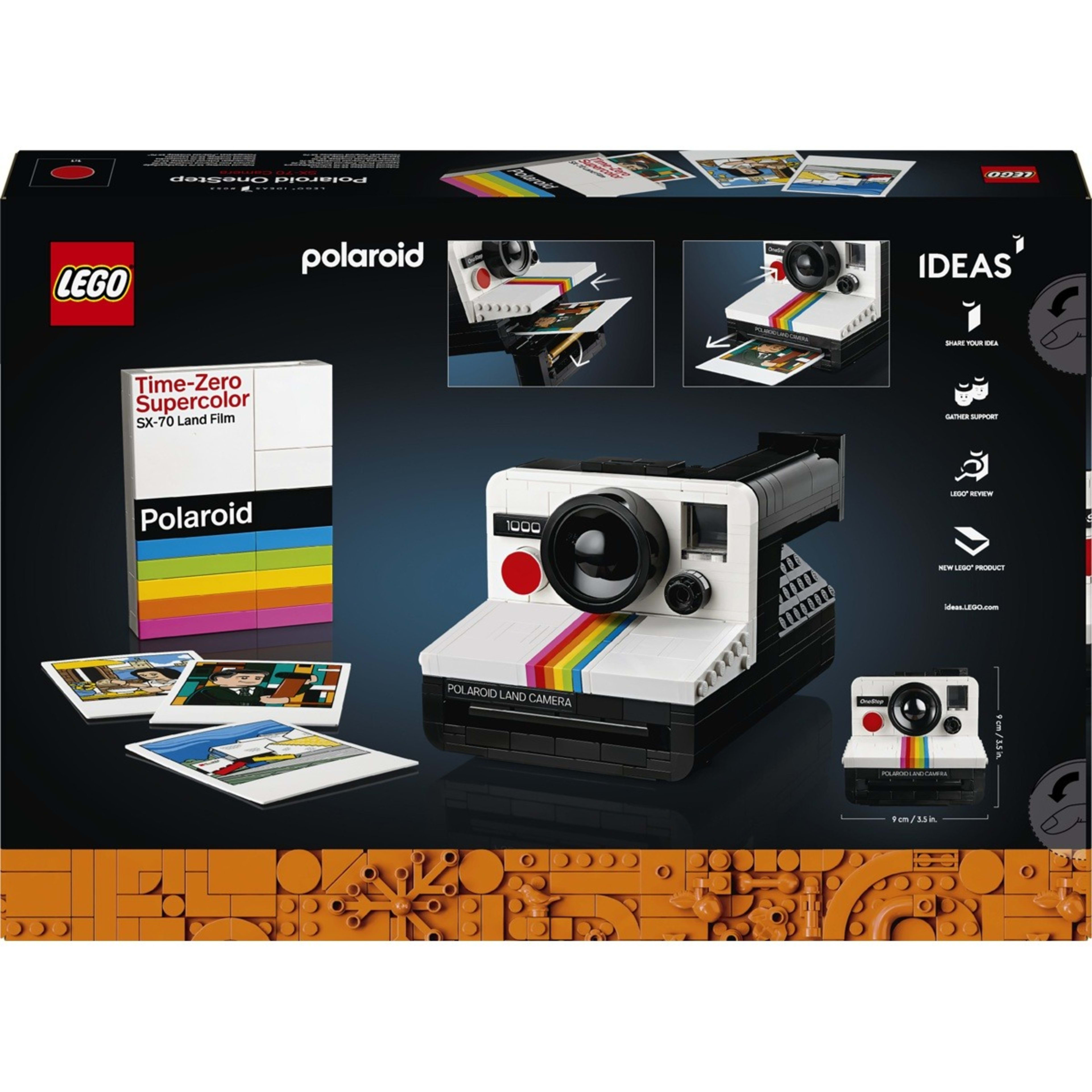 11 LEGO Ideas Polaroid OneStep SX-70 Camera 21345, 11 of 11