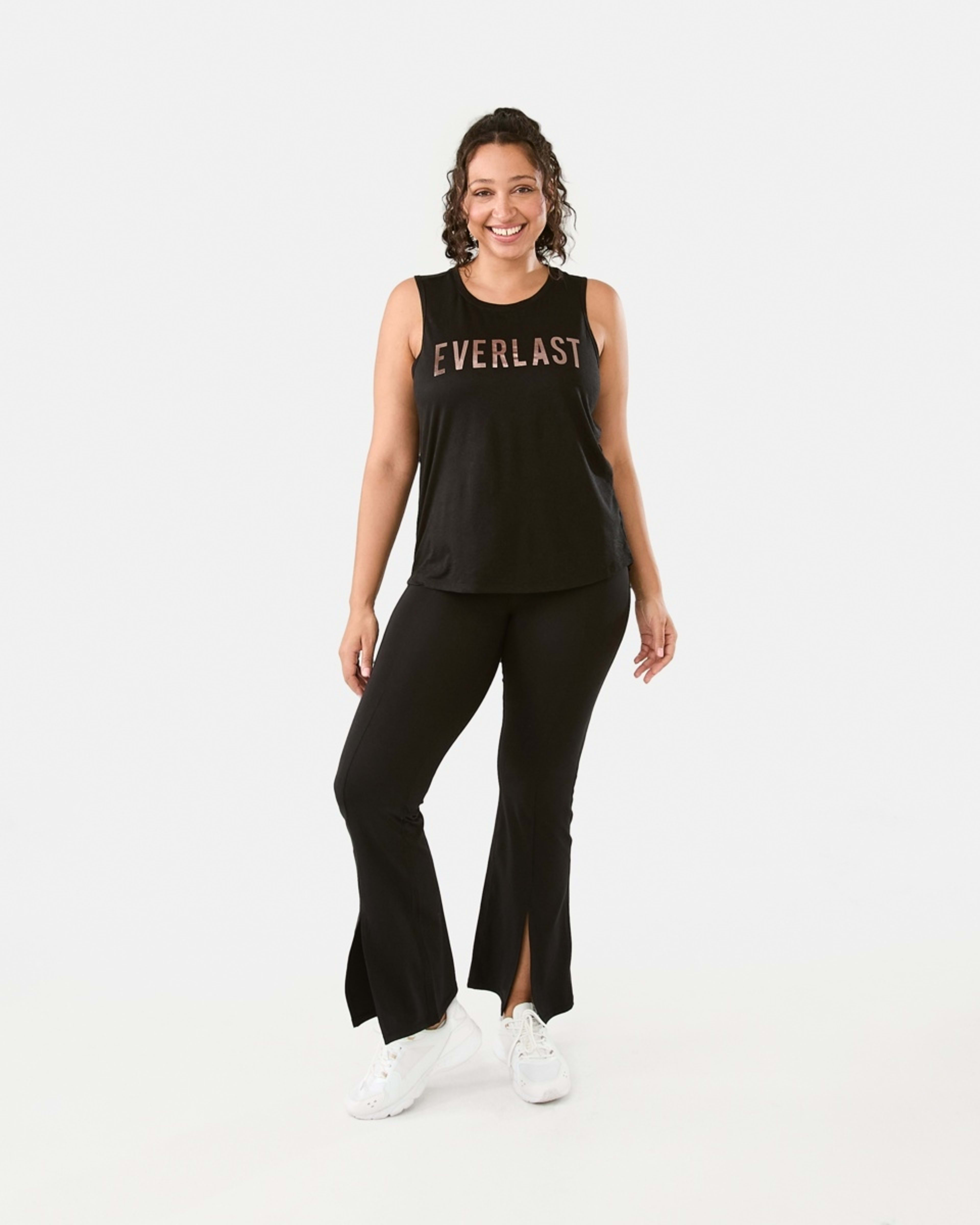 7 Everlast Womens Keyhole Tank Everlast Black, 7 of 7