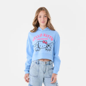 Hello Kitty and Friends License Cropped Hoodie