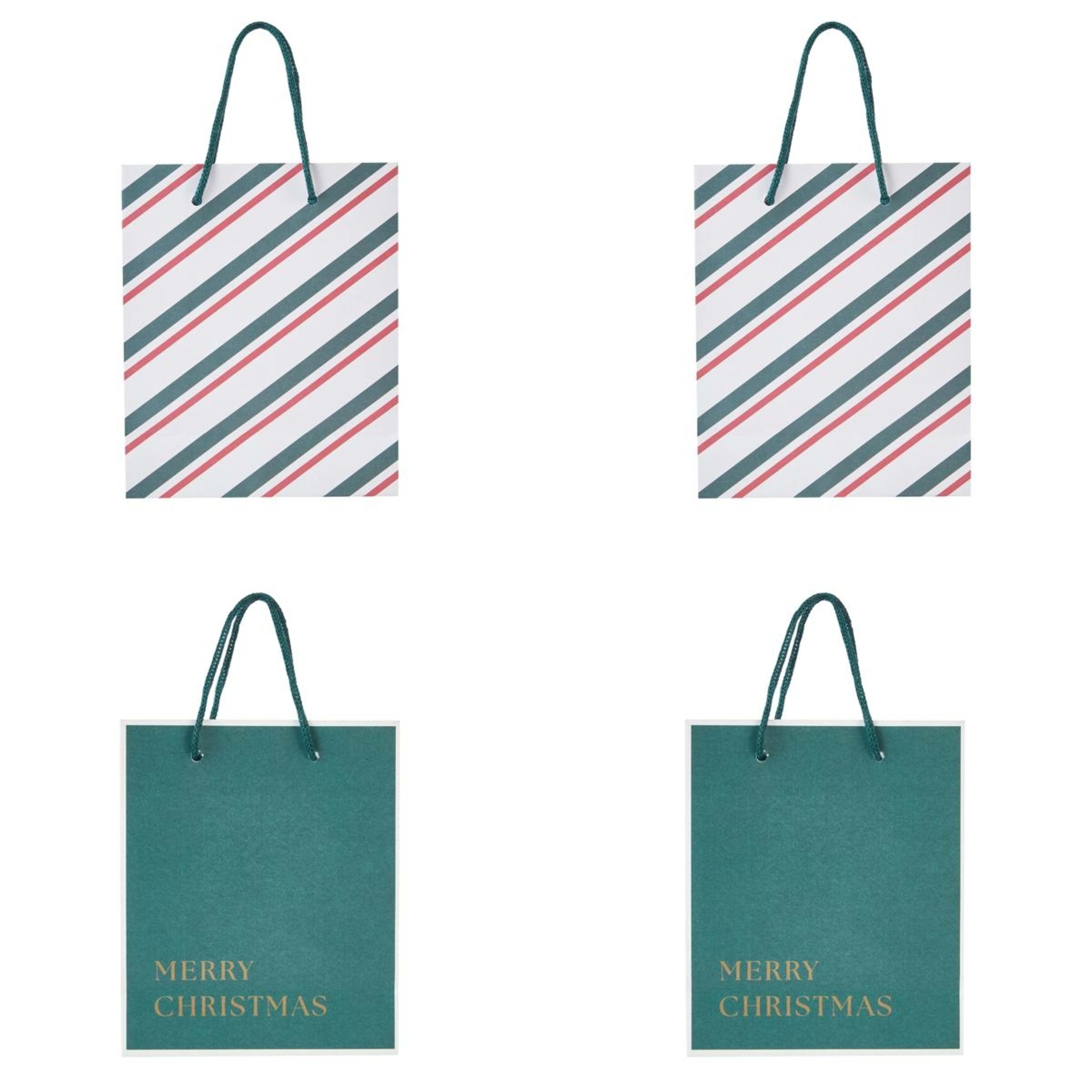 5 4 Pack Christmas Gift Bags - Small, Assorted, 5 of 10