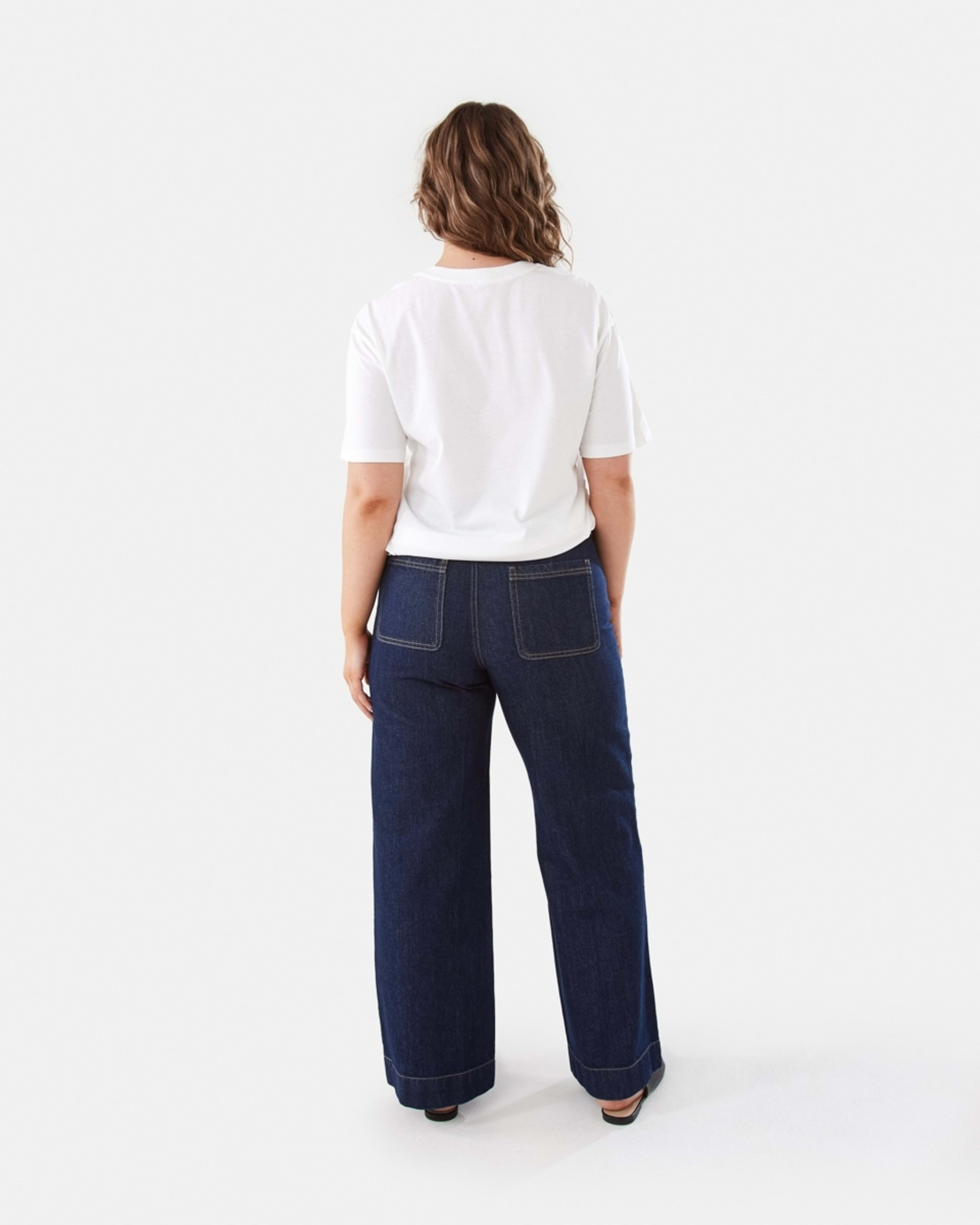 4 Wide Leg Pocket Jeans INDIGO, 4 of 10