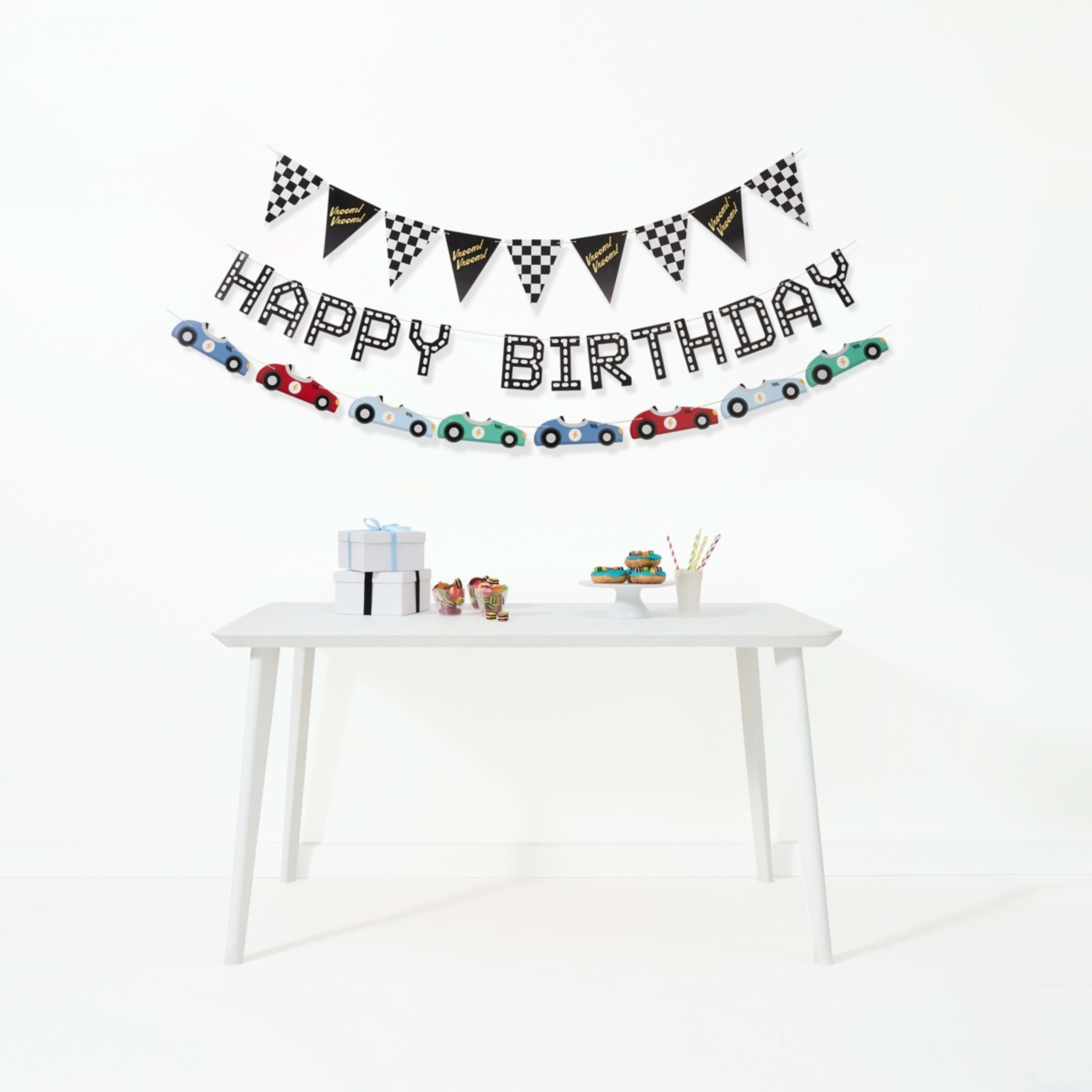 1 3 Piece Racer Decoration Pack
