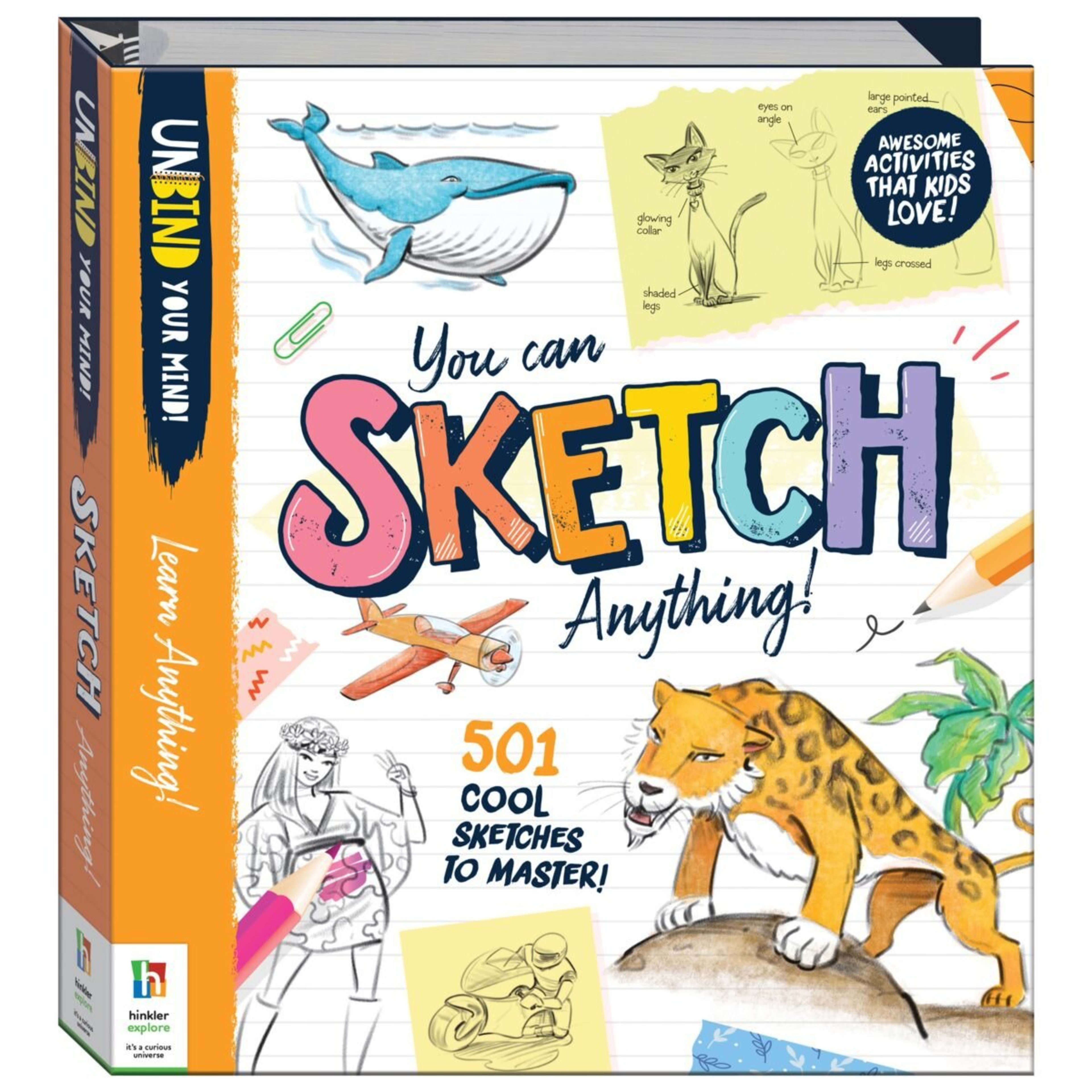 Unbind Your Mind! You Can Sketch Anything! Book Kmart
