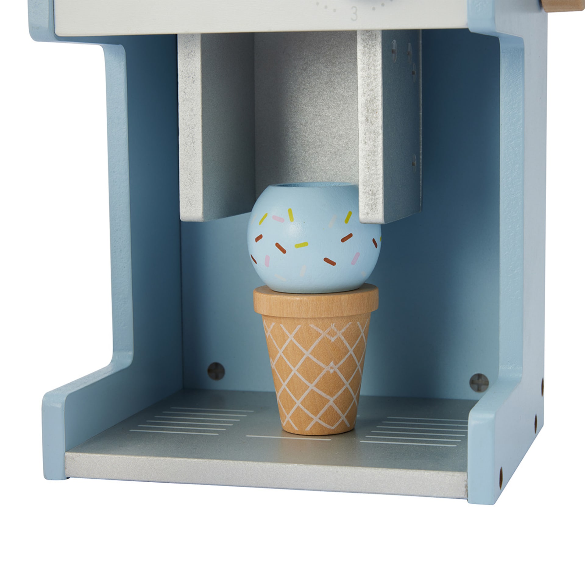 11 Piece Wooden Ice Cream Machine Kmart