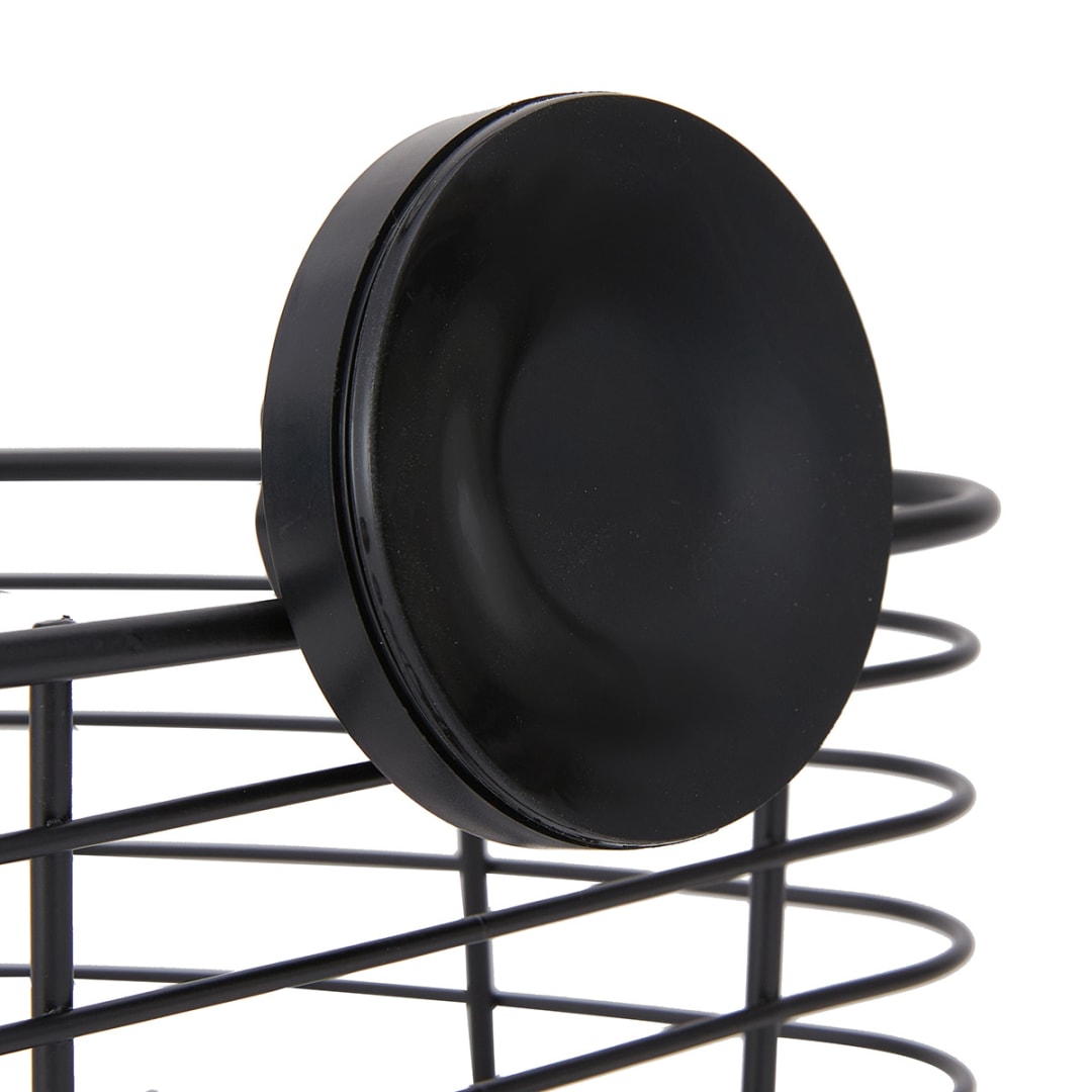 Black Suction Corner Caddy Kmart
