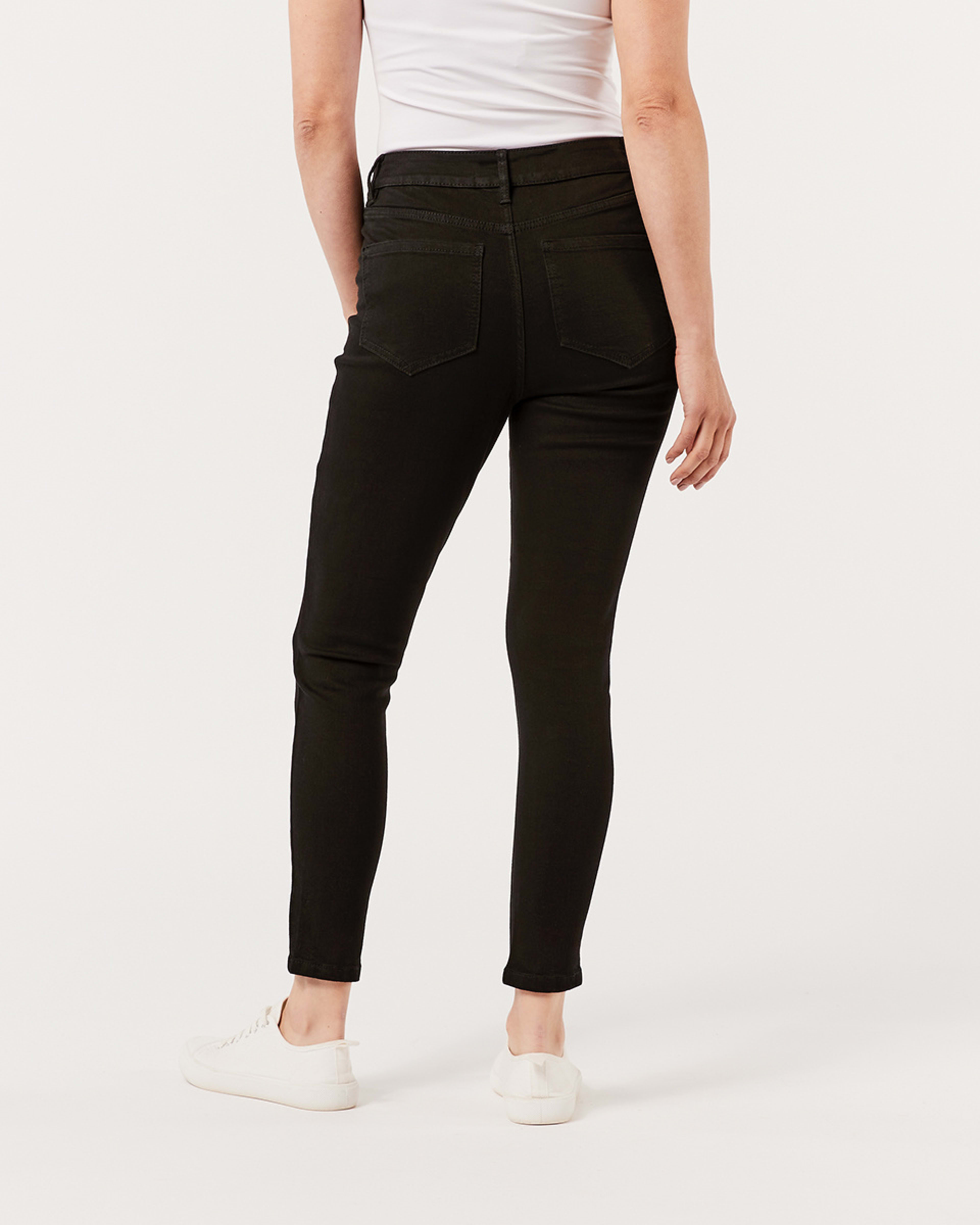 High Rise Ankle Length Skinny Jeans - Kmart NZ