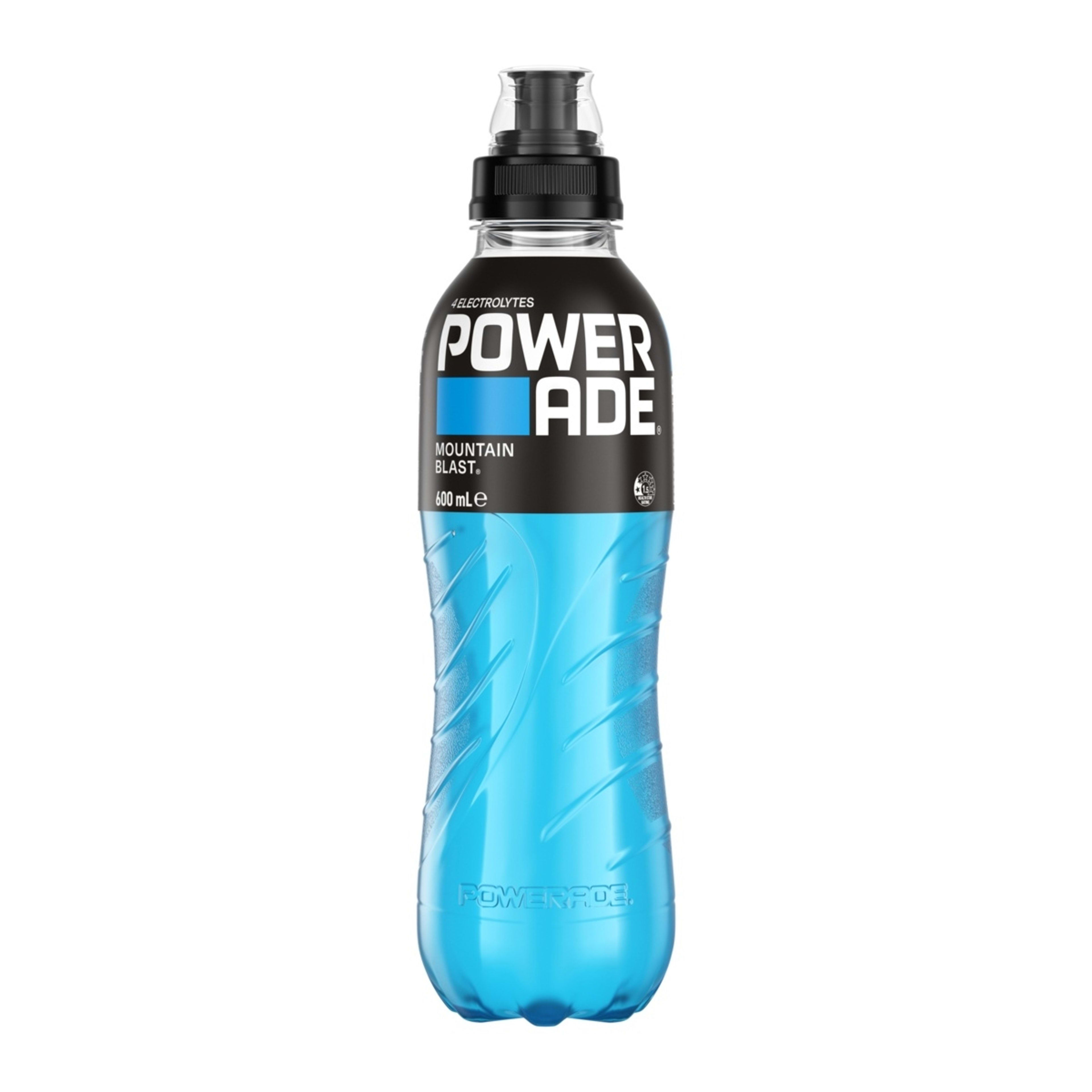1 Powerade ION4 Isotonic Mountain Blast Sports Drink 600ml, 1 of 4