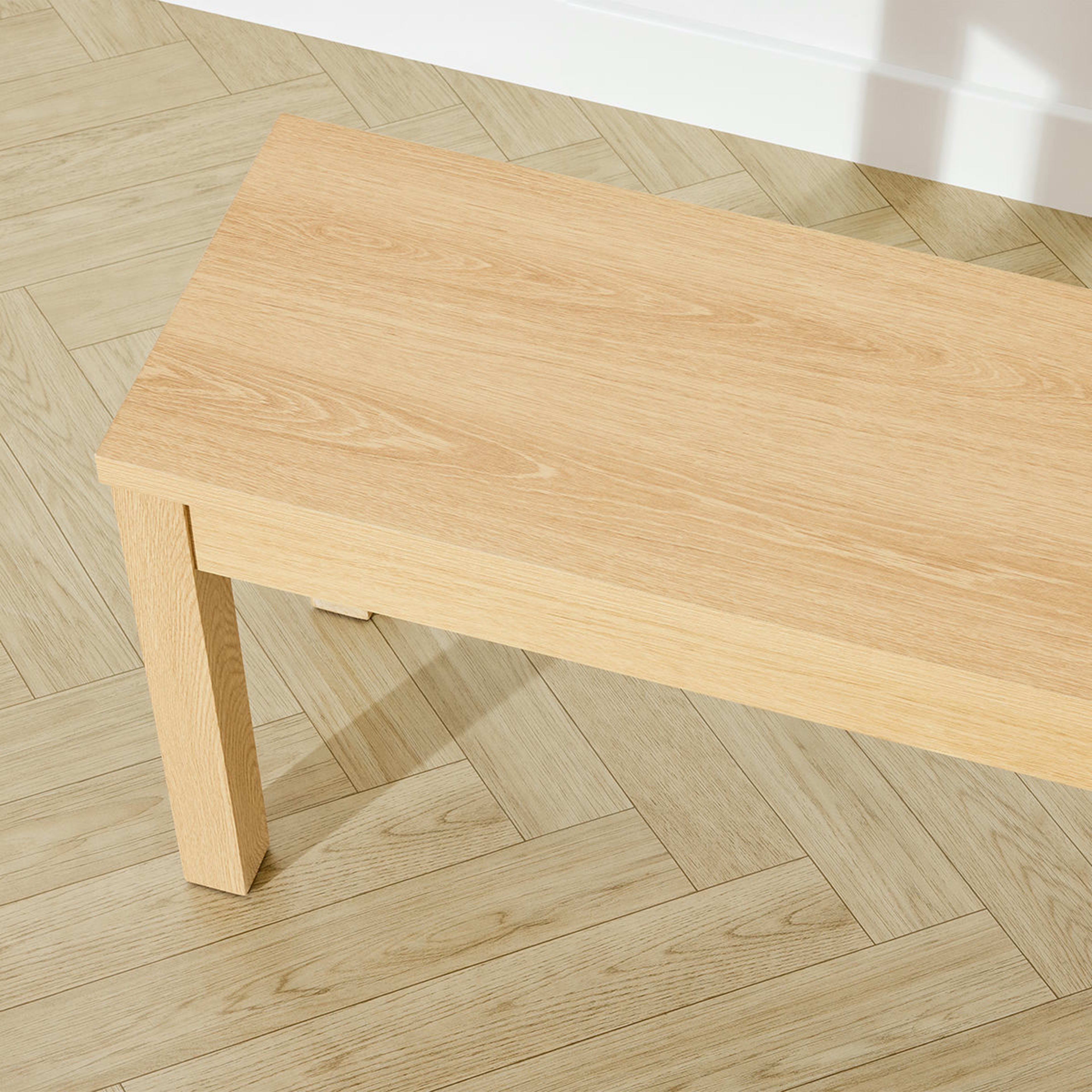 Oak Look Bench Seat Kmart