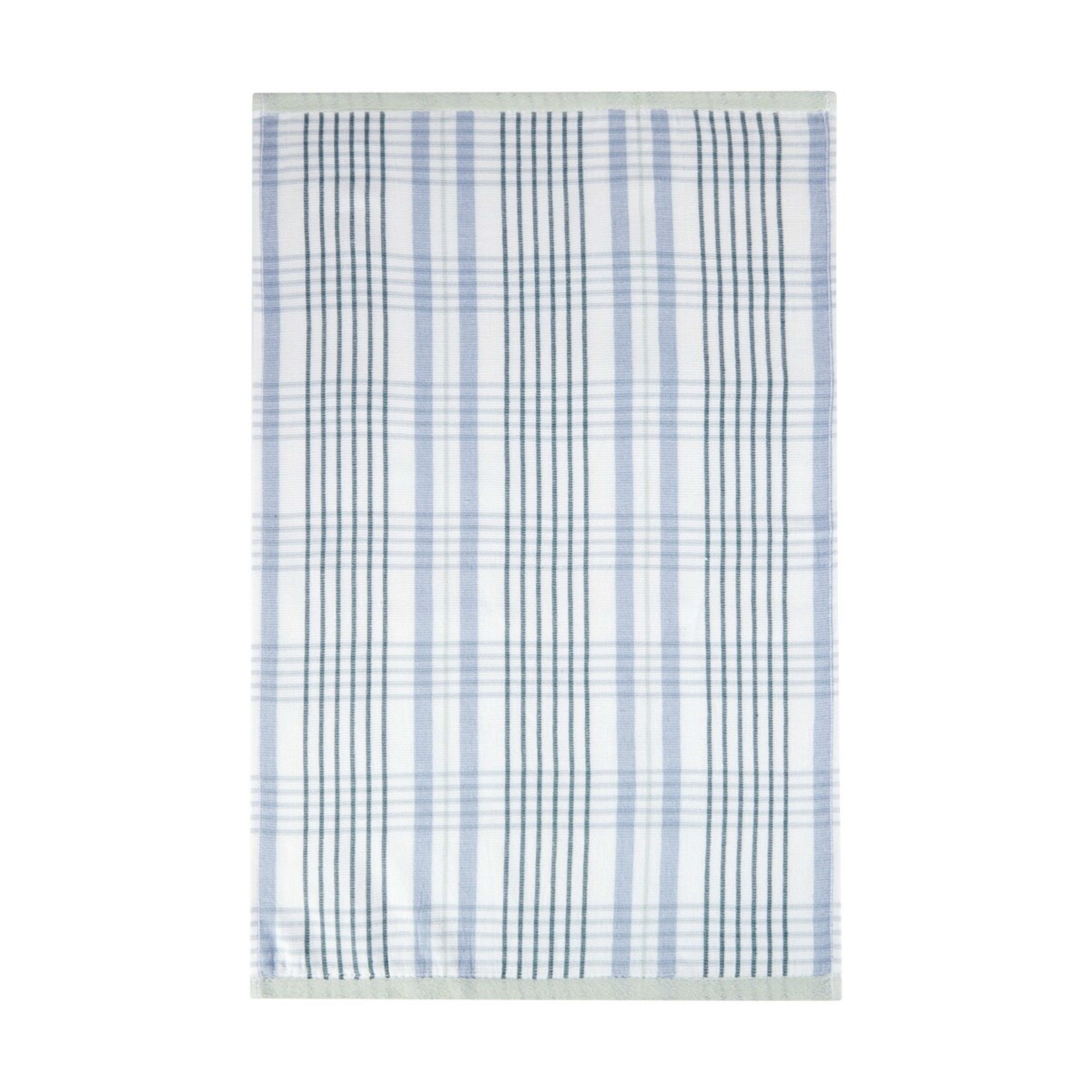 3 3 Pack Blue Gingham Tea Towels, 3 of 6