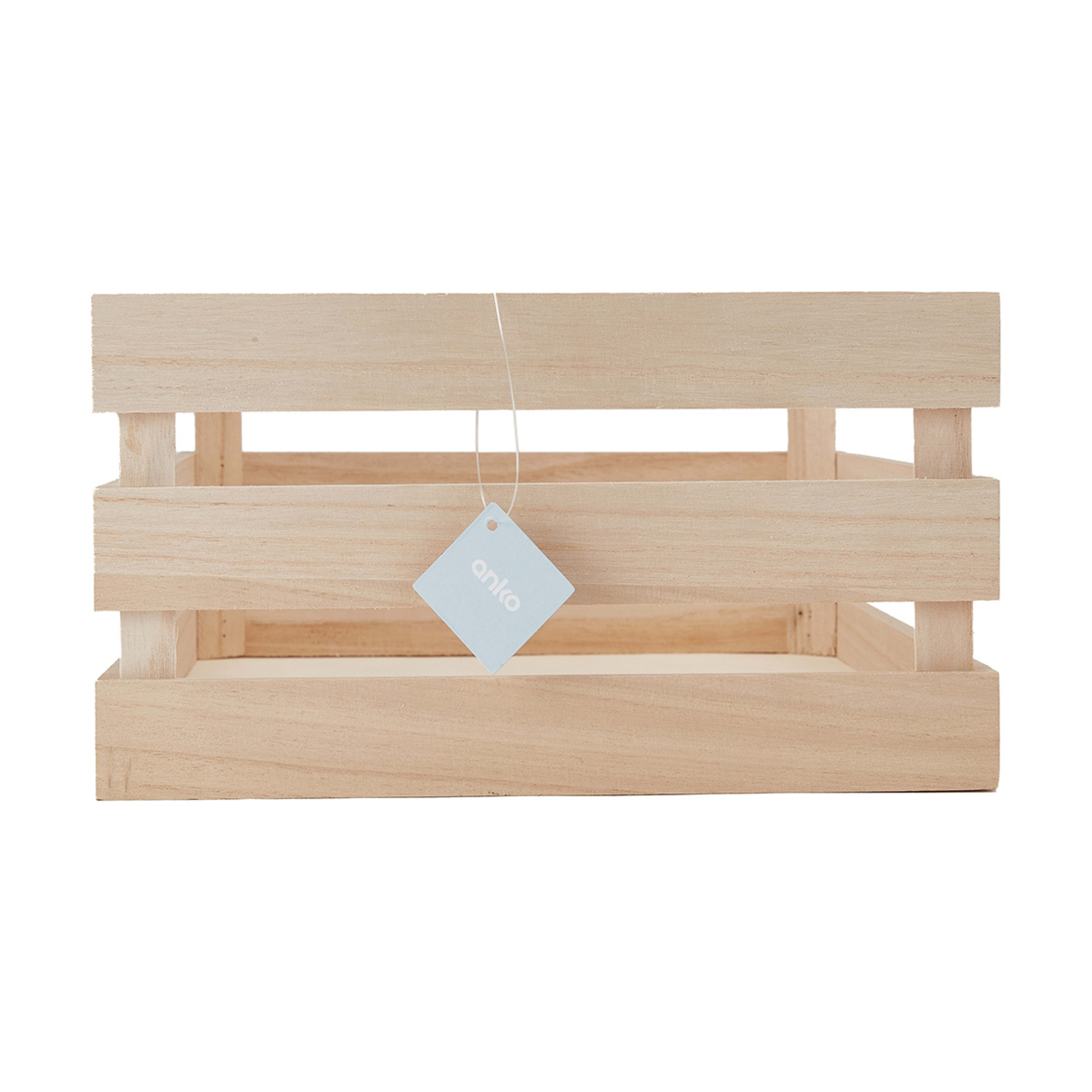Wooden Crate Medium Kmart