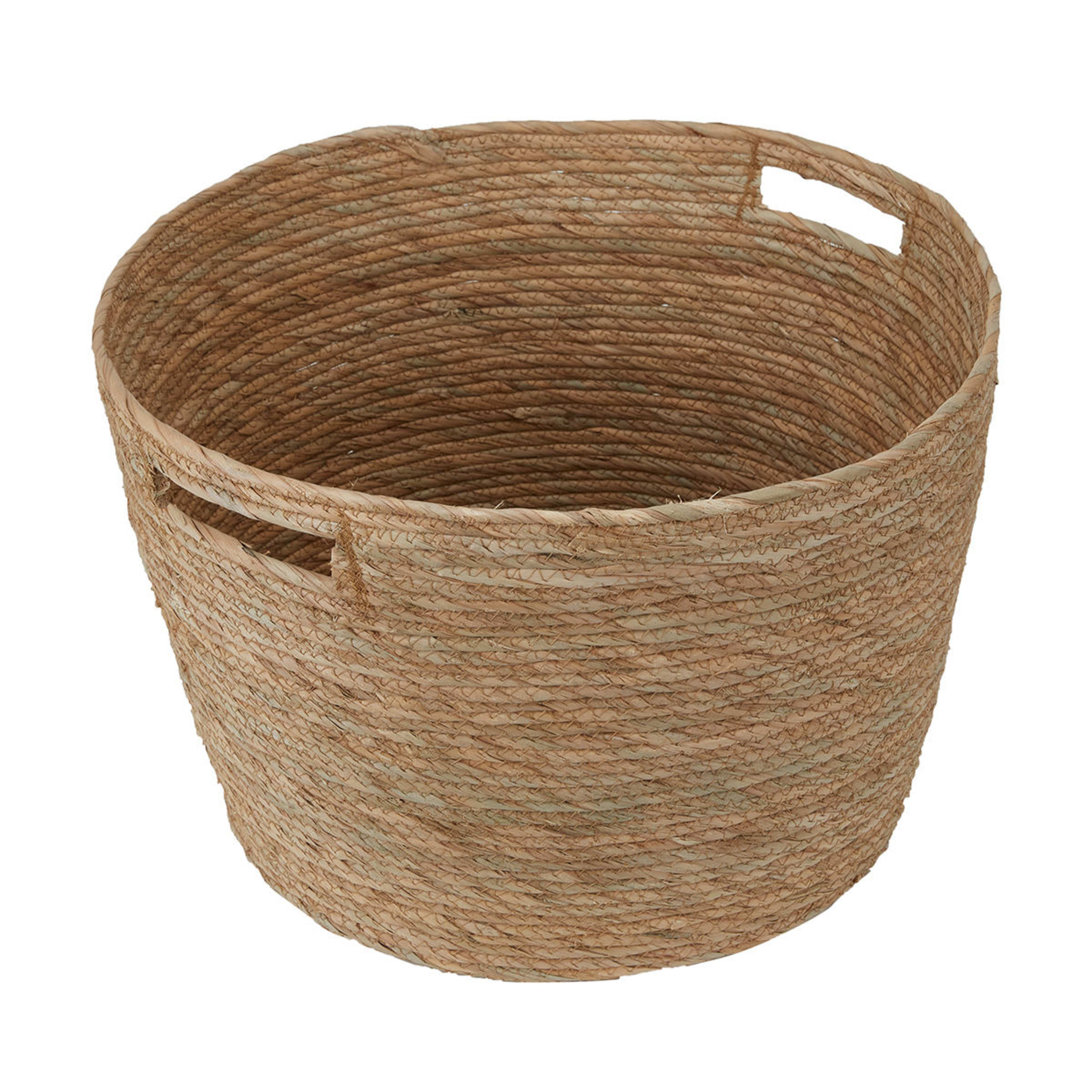 Round Basket Extra Large, Natural Kmart