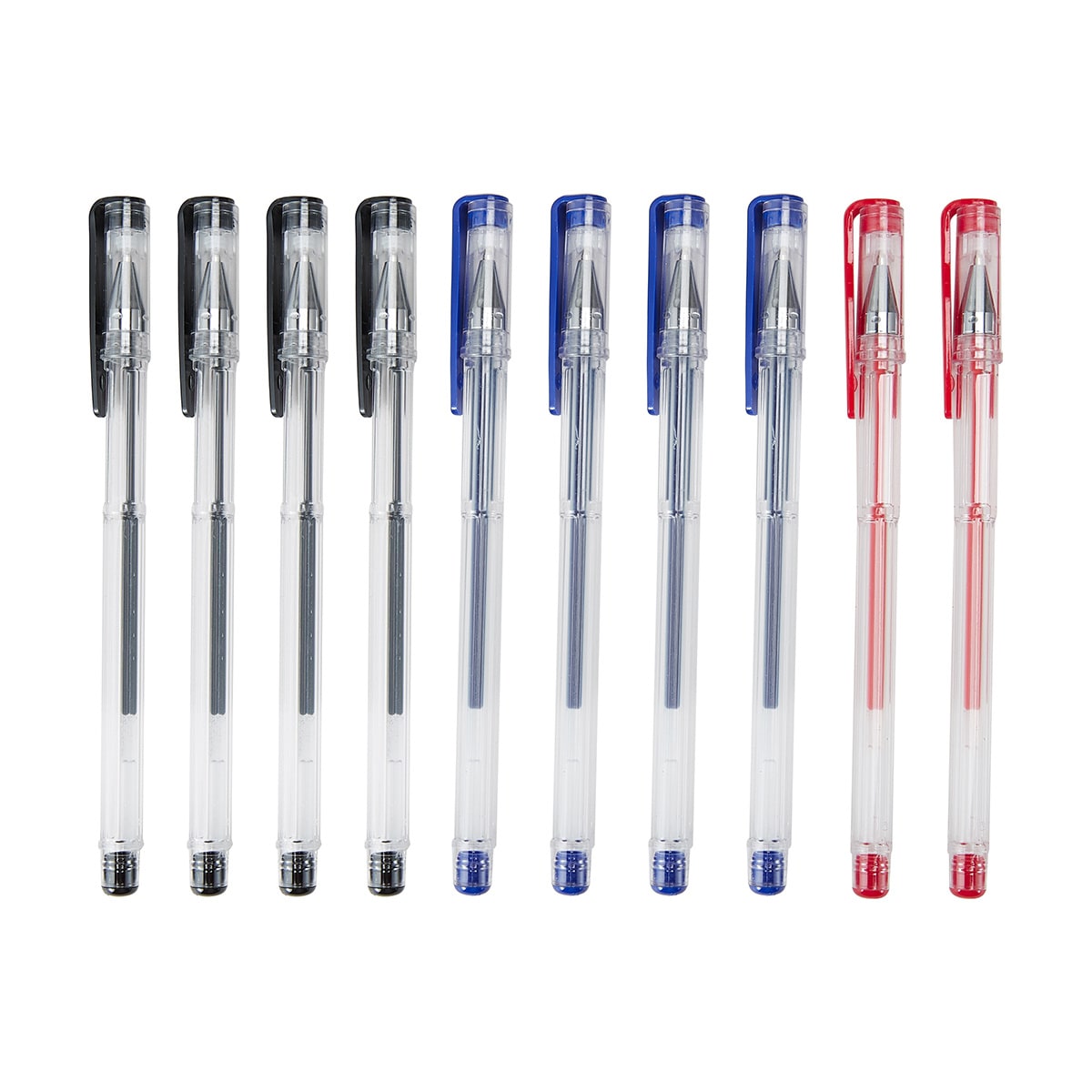 10 Pack Gel Pens - Kmart