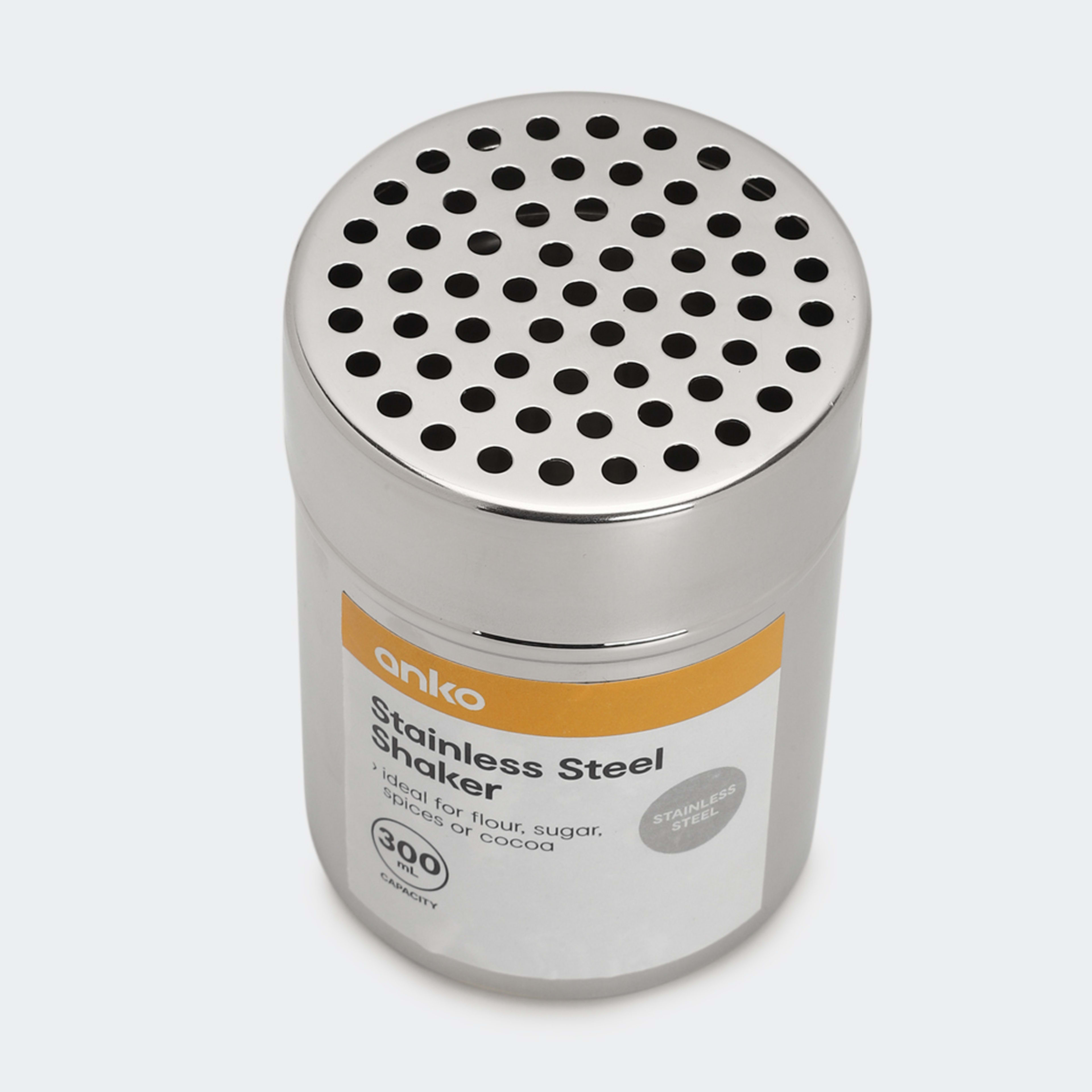 300ml Stainless Steel Shaker Kmart