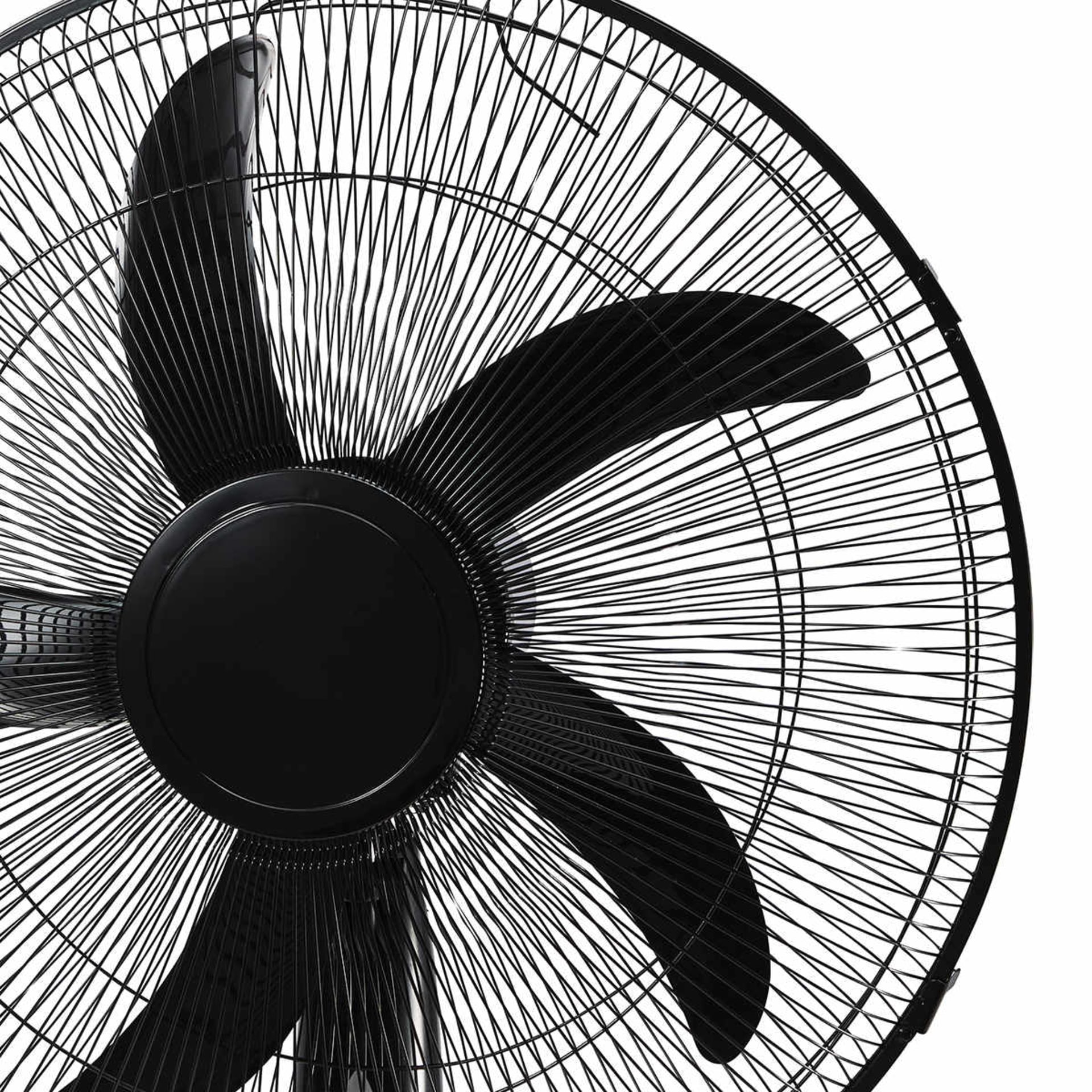 50cm Black Pedestal Fan Kmart