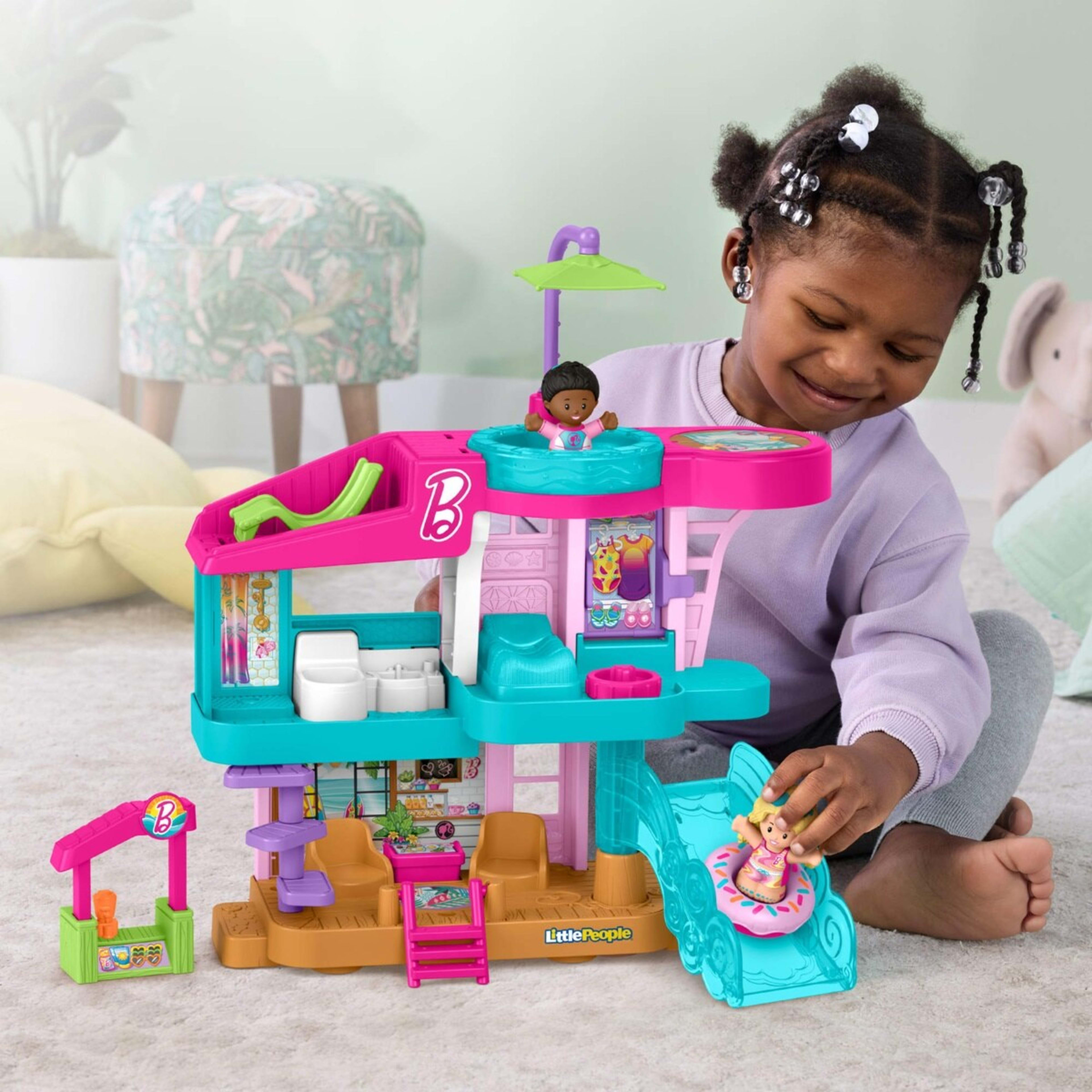 8 Fisher-Price Barbie Little People Beach House Playset, 8 of 8