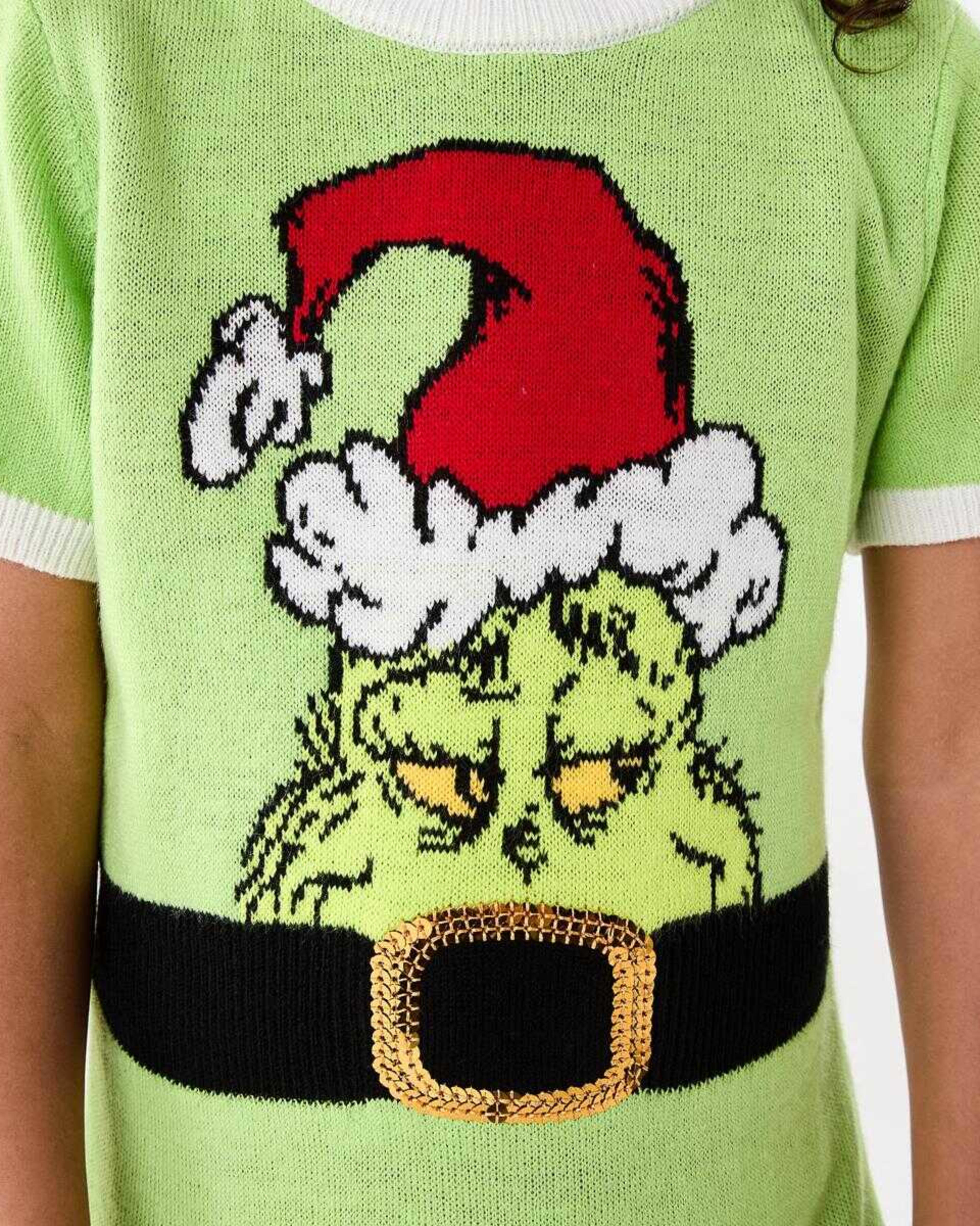 4 The Grinch License Christmas Family Matching Dress XMAS GRINCH DRESS, 4 of 9