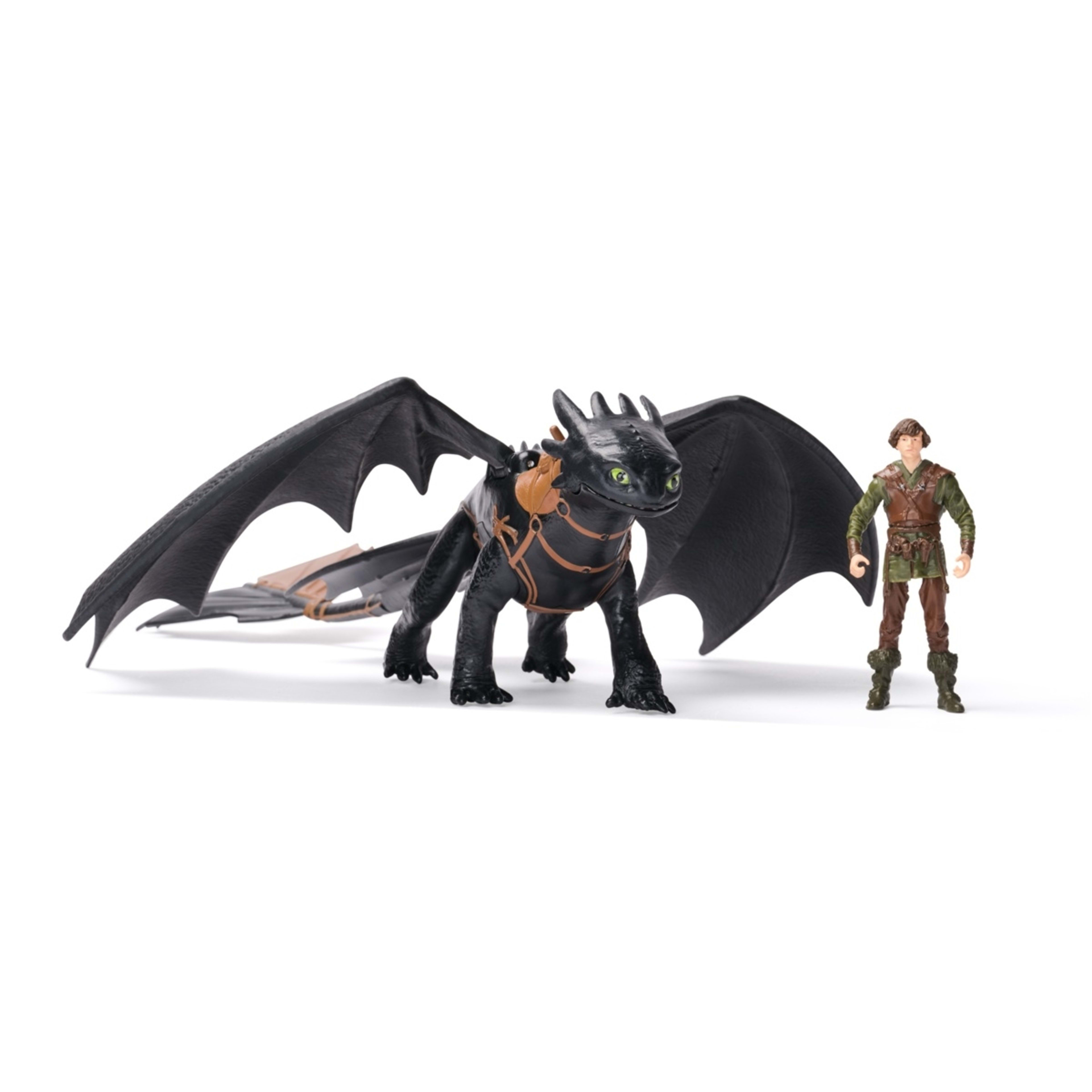 2 How To Train Your Dragon Toothless and Hiccup Action Figure Set, 2 of 10
