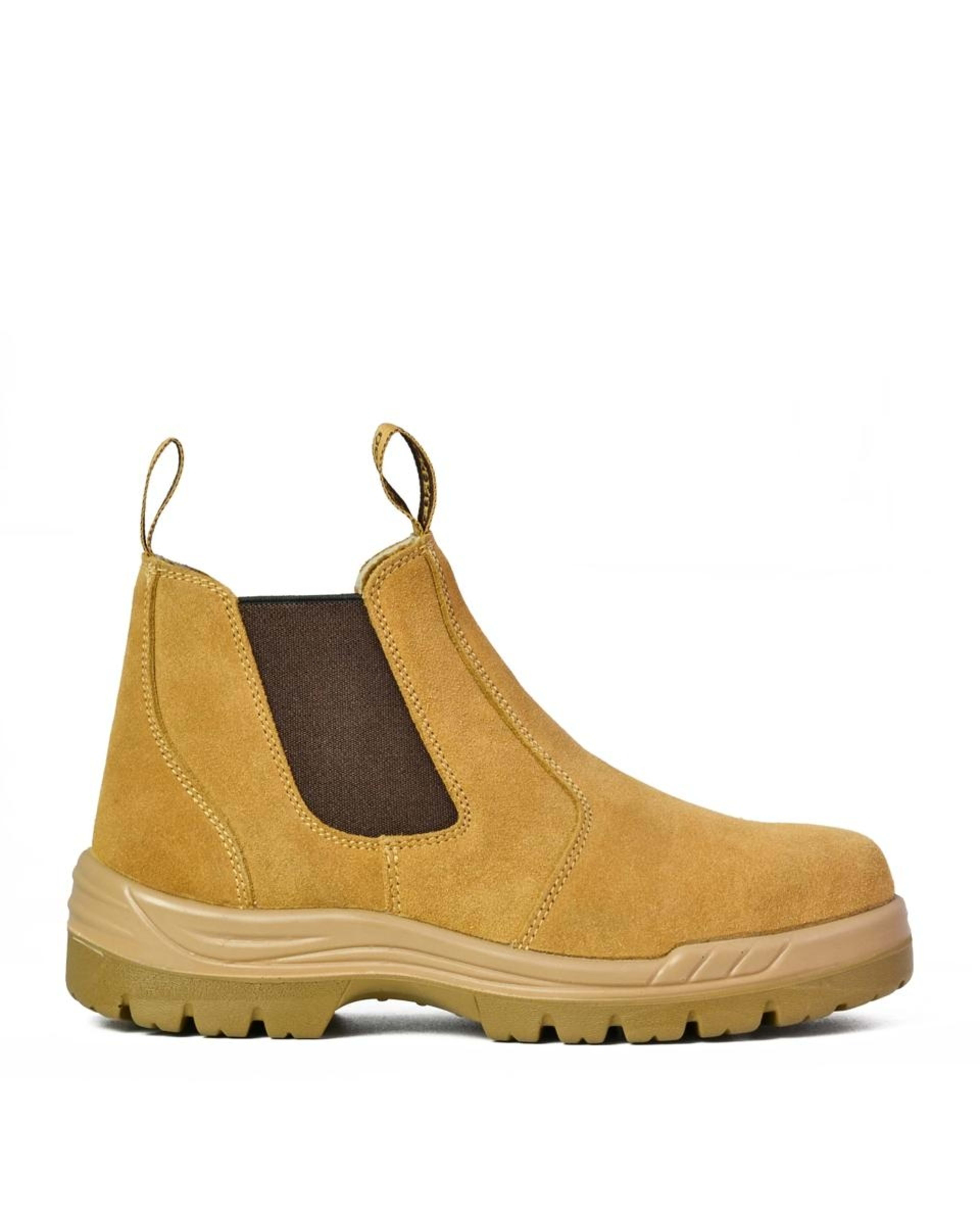 3 Slip On Work Boots WHEAT, 3 of 6
