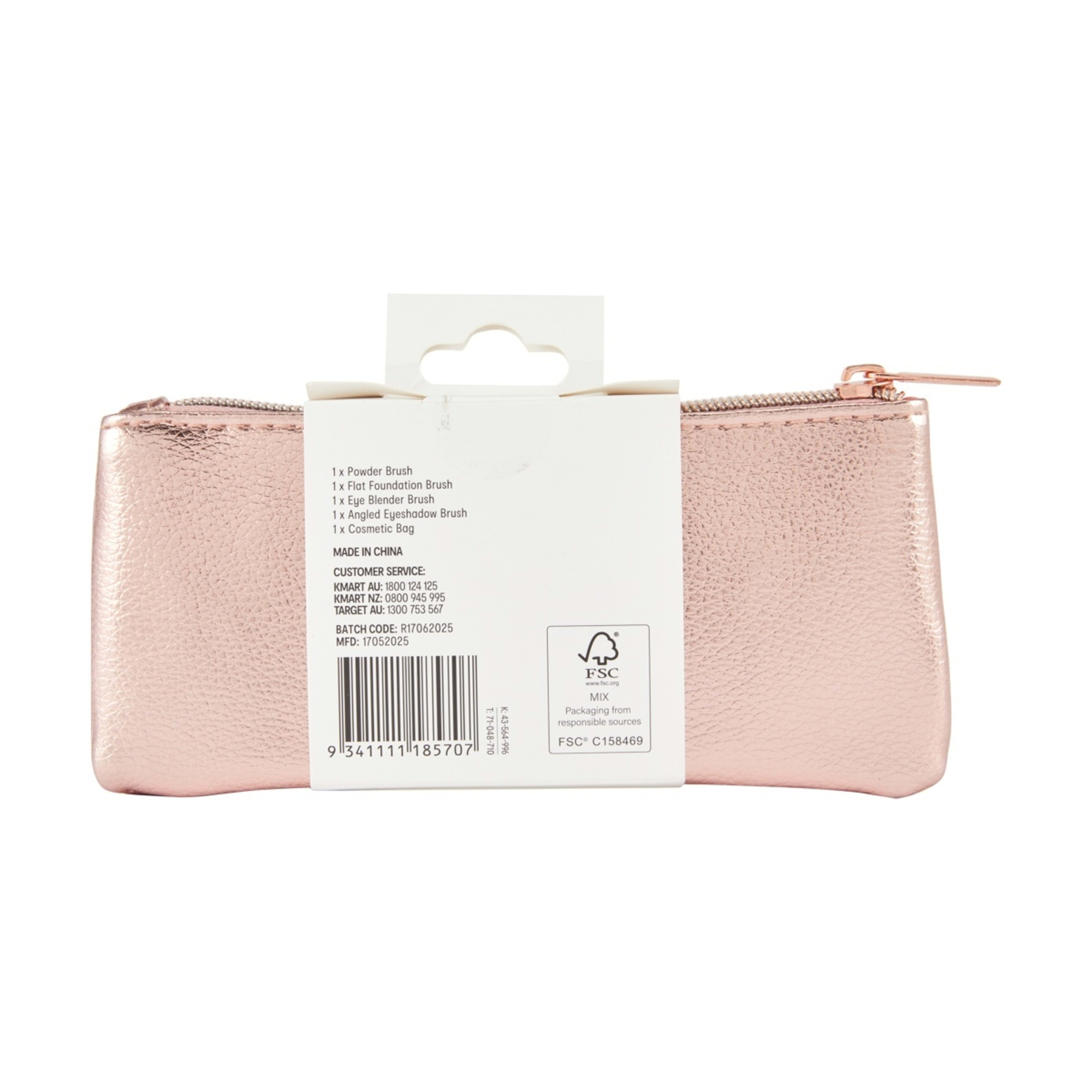 6 OXX Cosmetics 4 Piece Mini Brush Set - Pink, 6 of 6