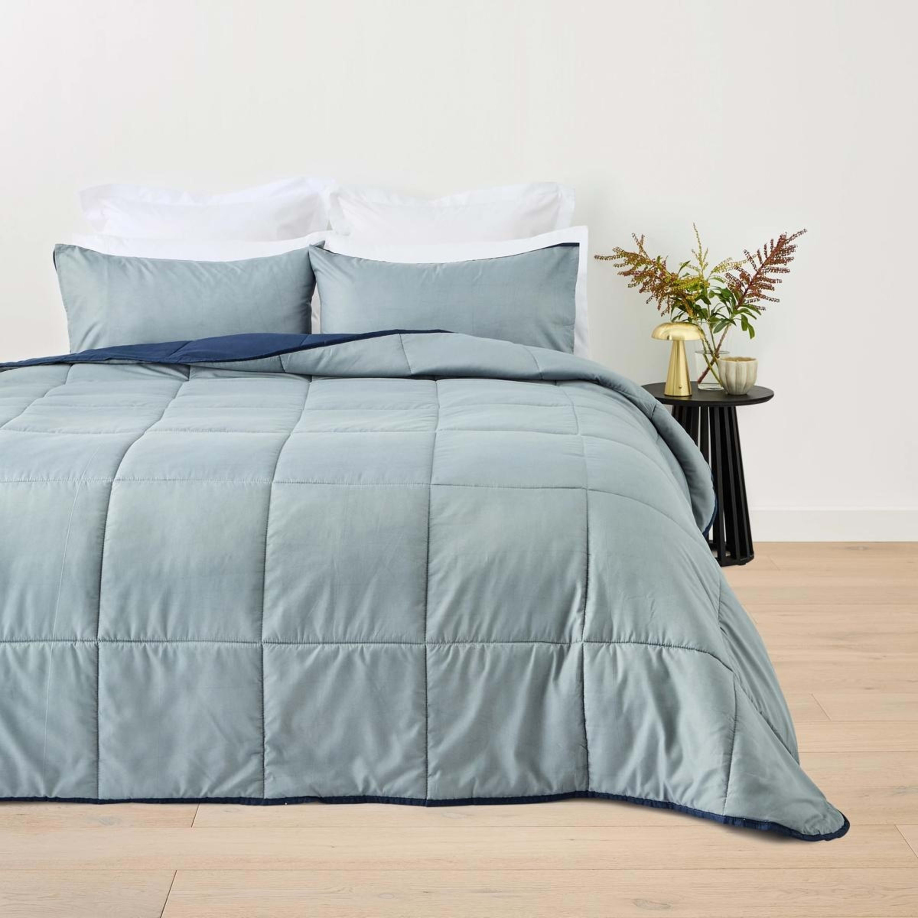 2 Comforter Set - Single Bed, Indigo, 2 of 7