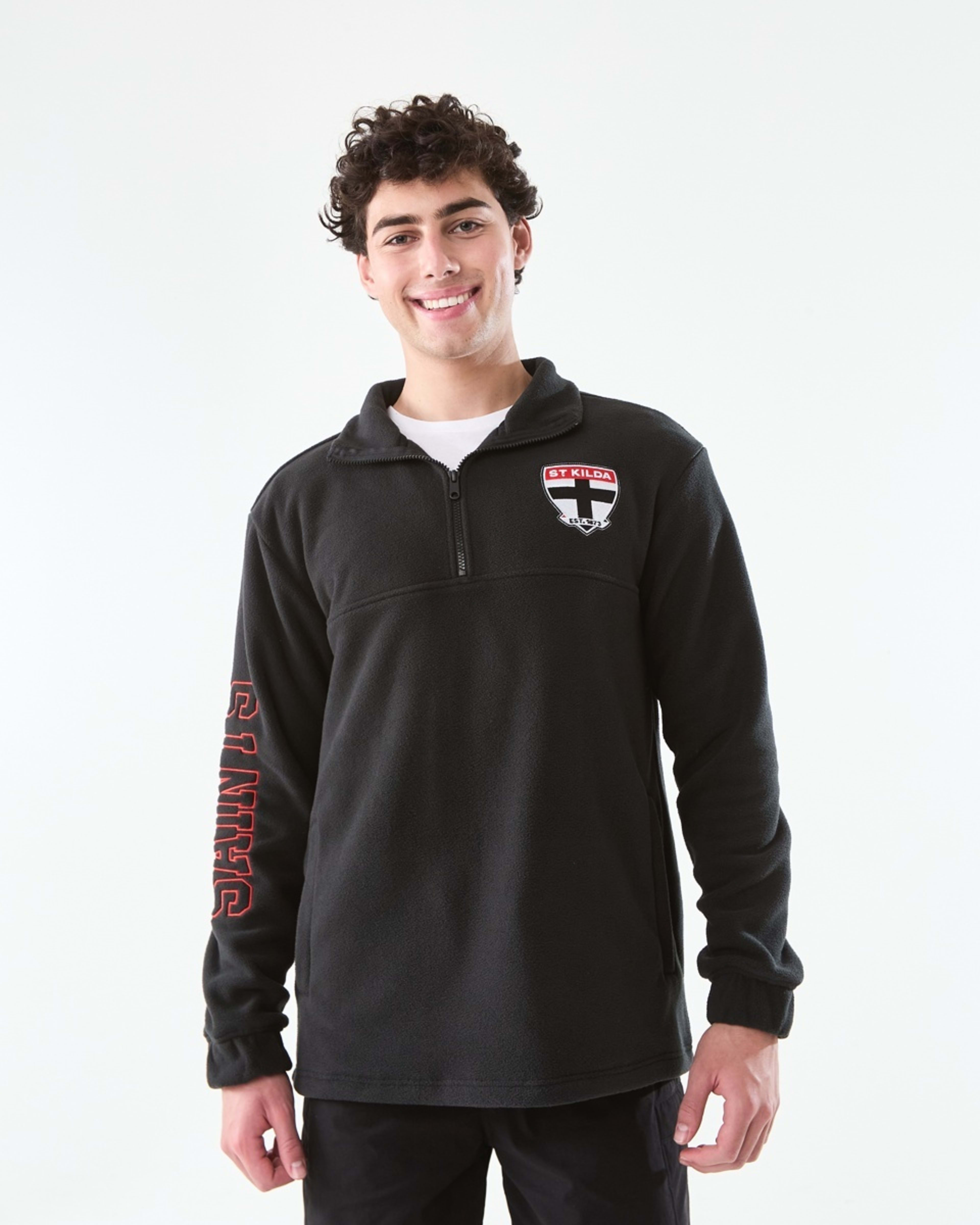 2 Official AFL Adult Polar Fleece Top St Kilda, 2 of 9