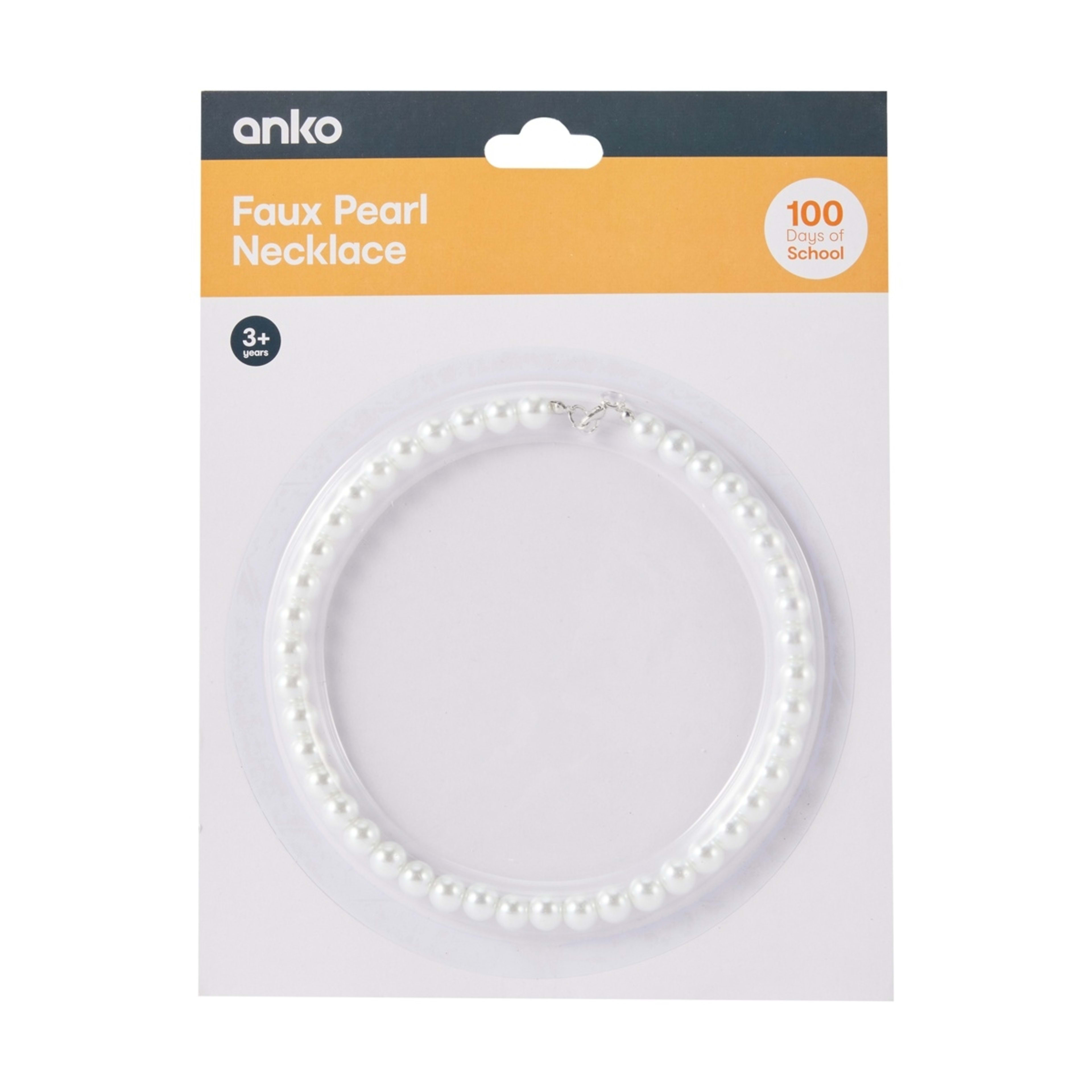 3 Faux Pearl Necklace - Ages 3+, 3 of 3
