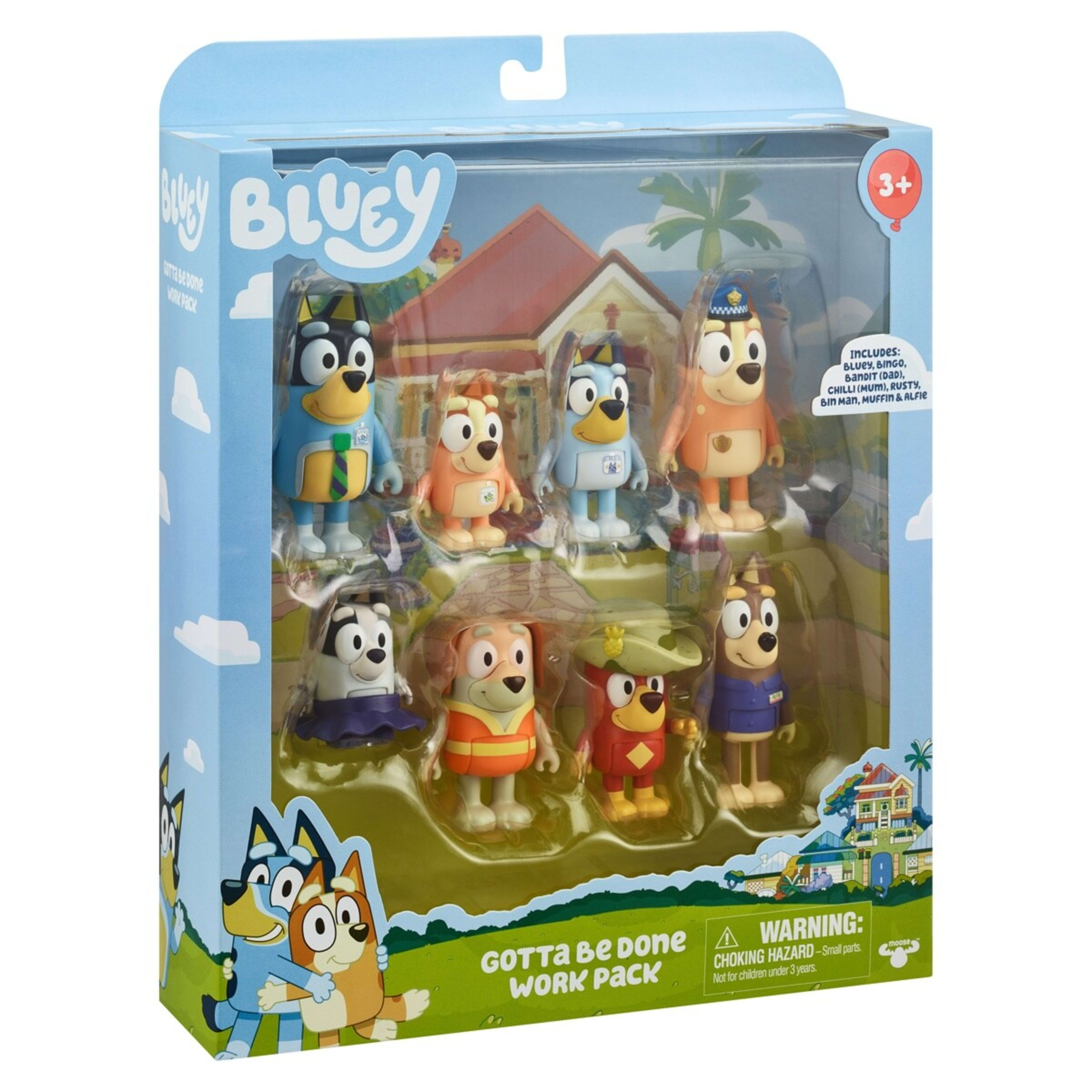 2 8 Pack Bluey’s Family and Friends Figures, 2 of 5