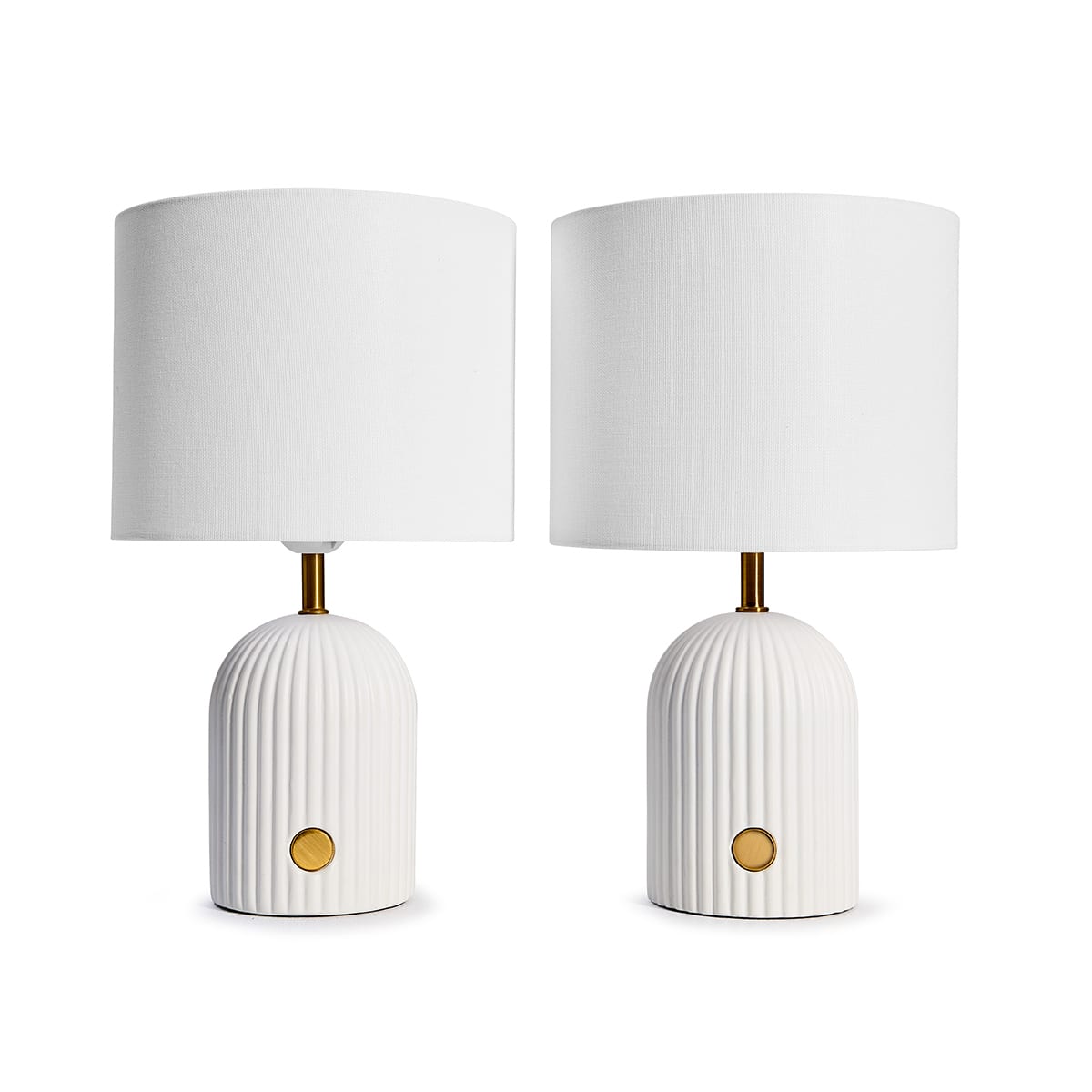 2 Pack Rowie Touch Lamps - Kmart