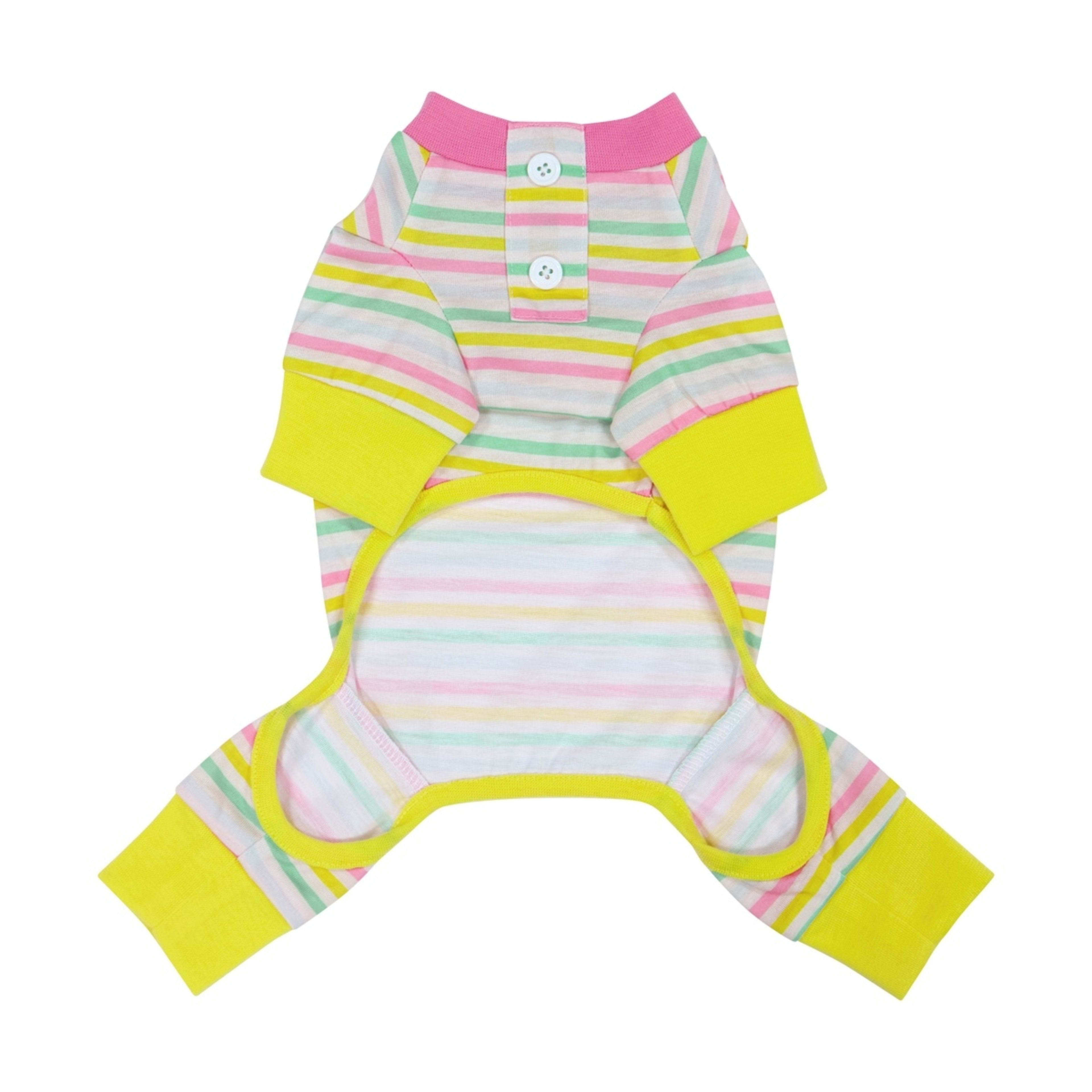 6 Pet Pyjamas Stripe - Small, Pink, 6 of 9