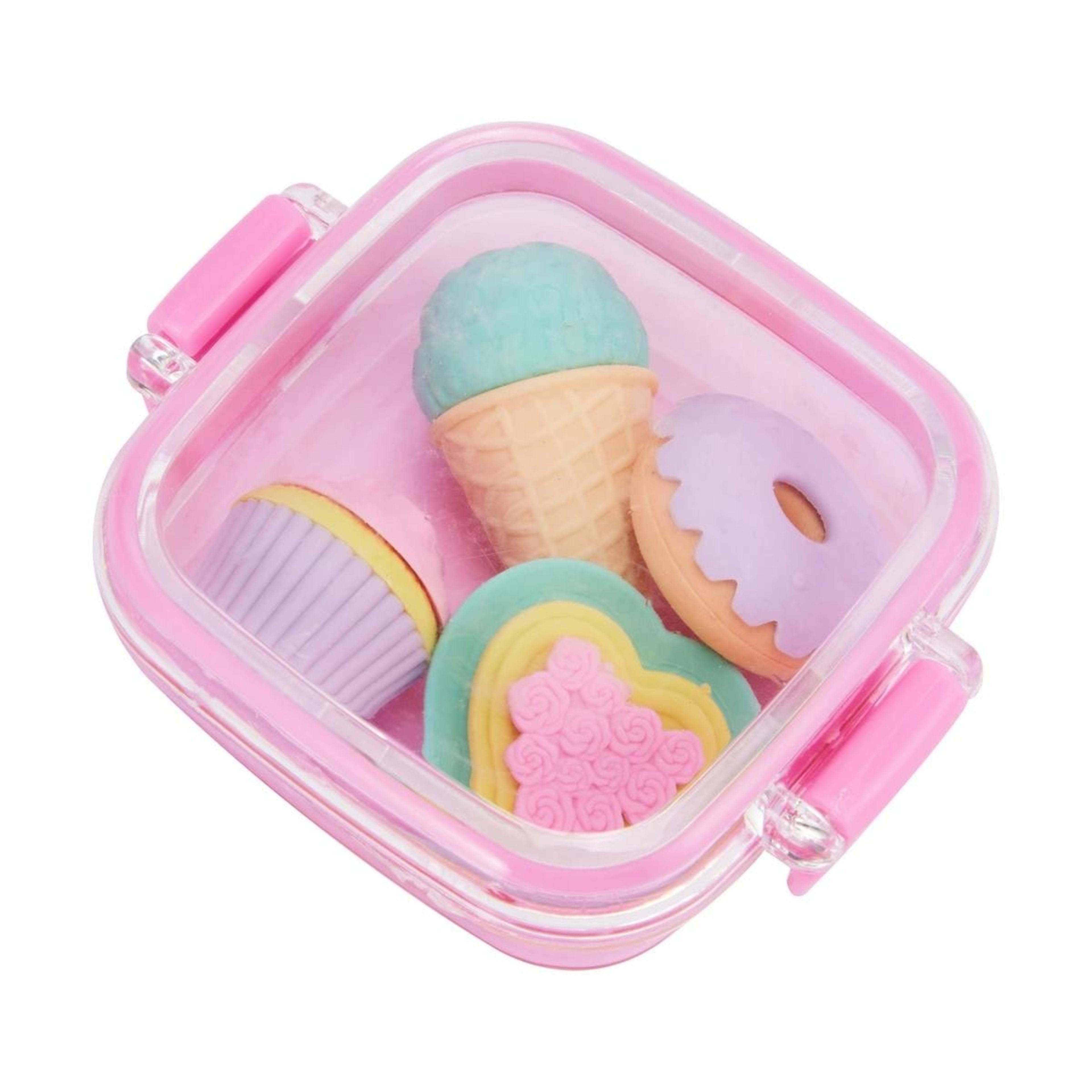 3 4 Pack 3D Erasers - Assorted, 3 of 7