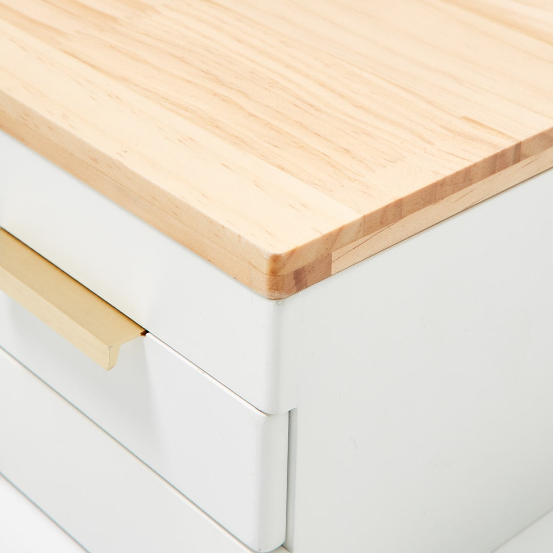 3 Tier Oak Look Jewellery Box Kmart