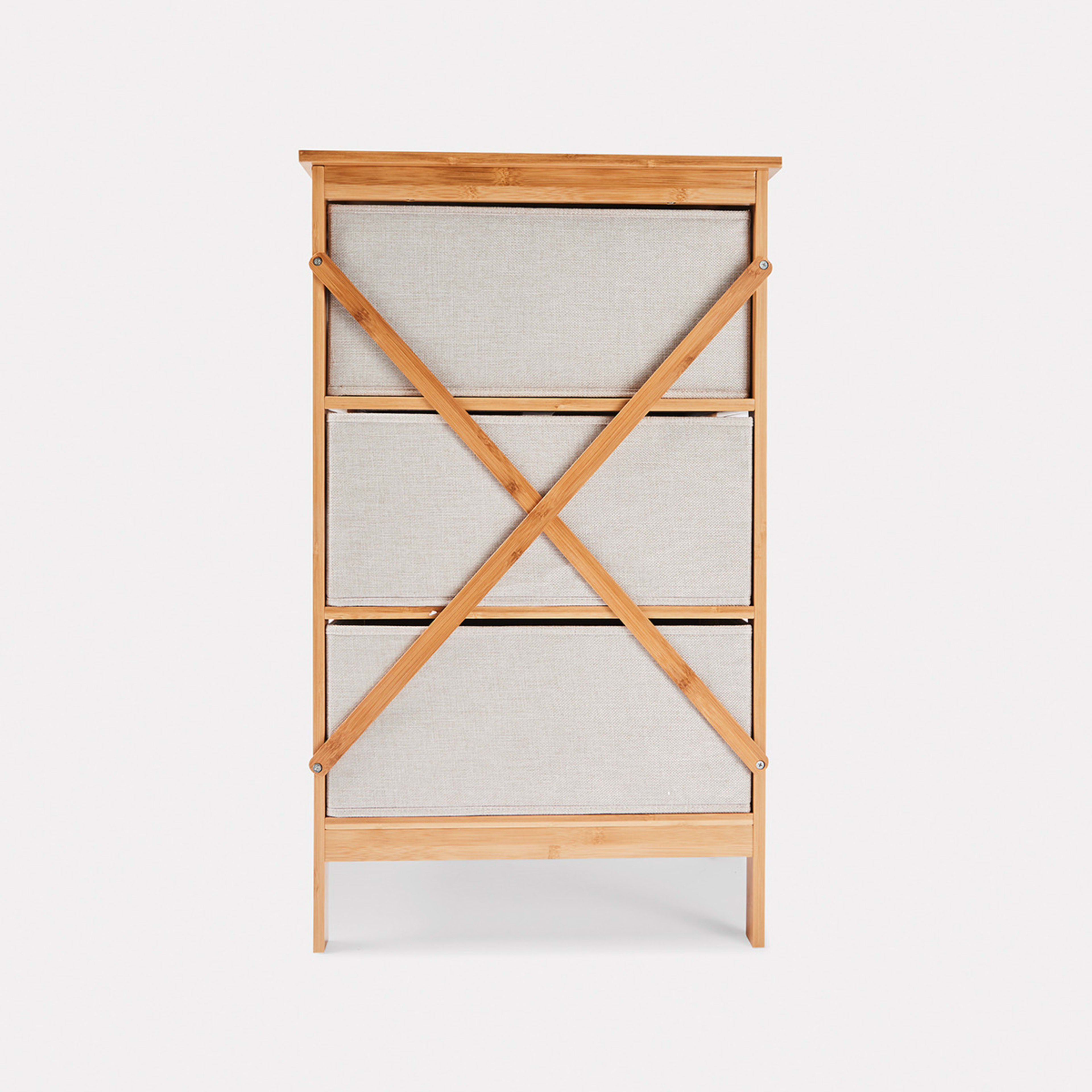 8 3 Drawer Bamboo Chest, 8 of 10