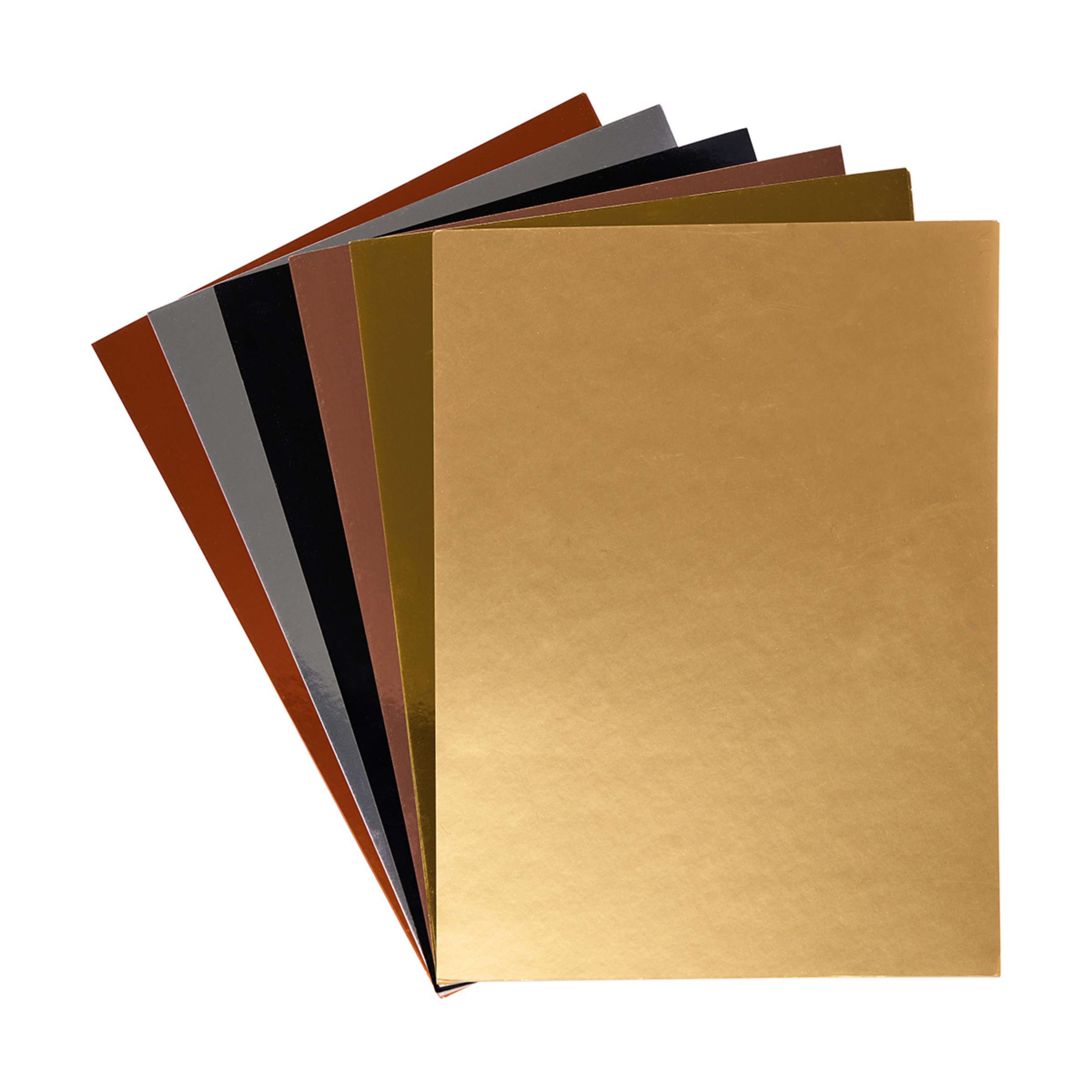 24 Pack Foil Cardstock Kmart