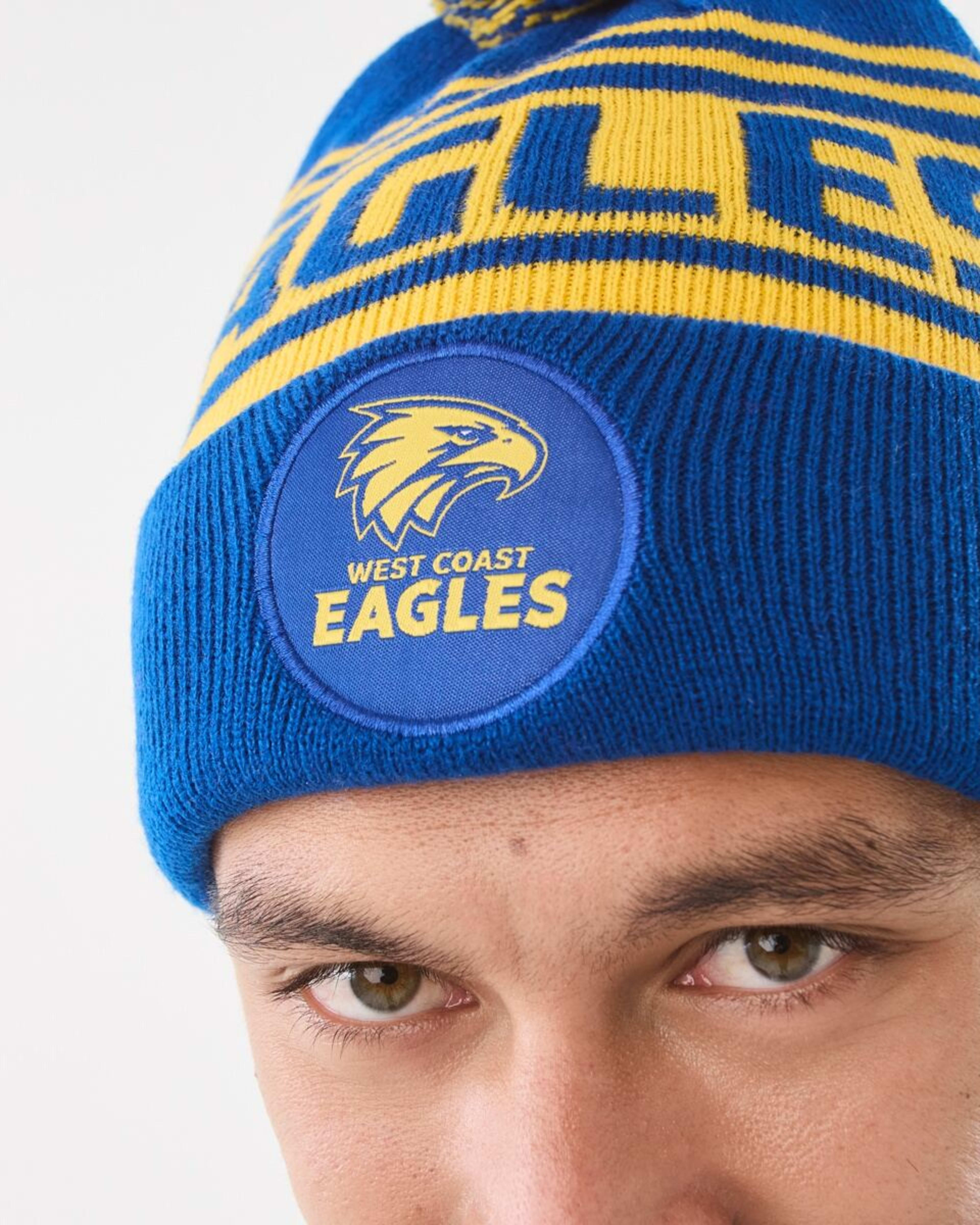 4 Official AFL Adult Beanie West Coast, 4 of 6
